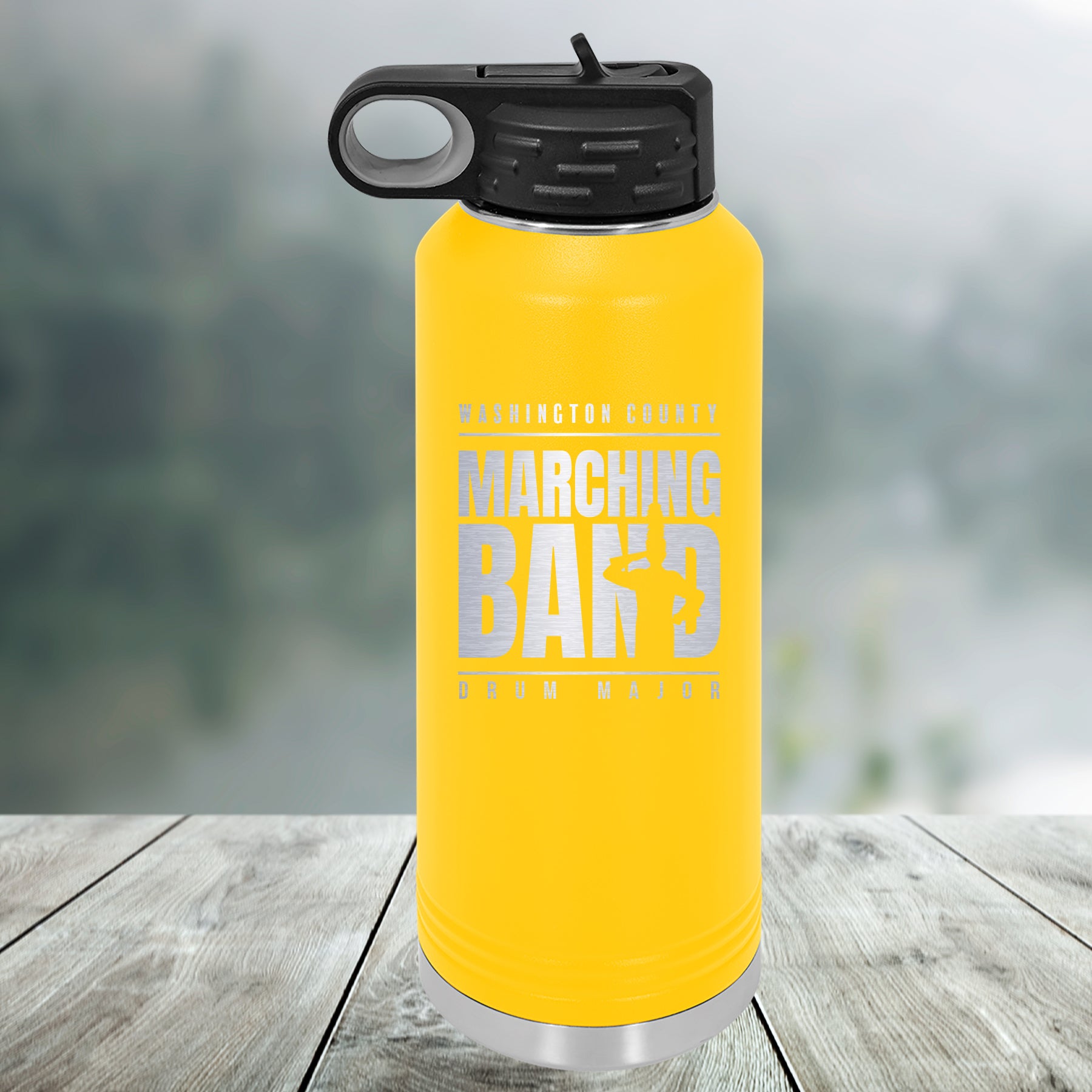 Marching Band Customized Water Bottle