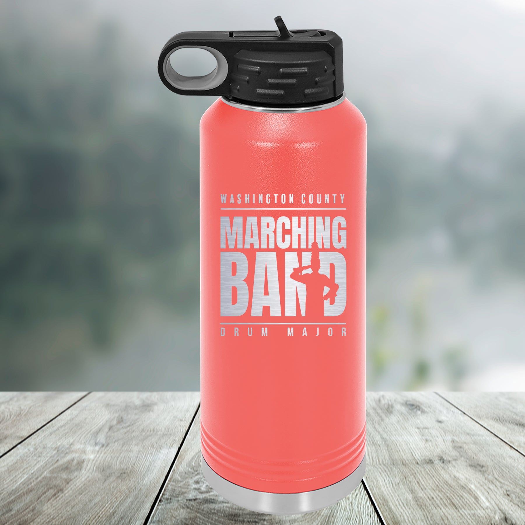 Marching Band Customized Water Bottle