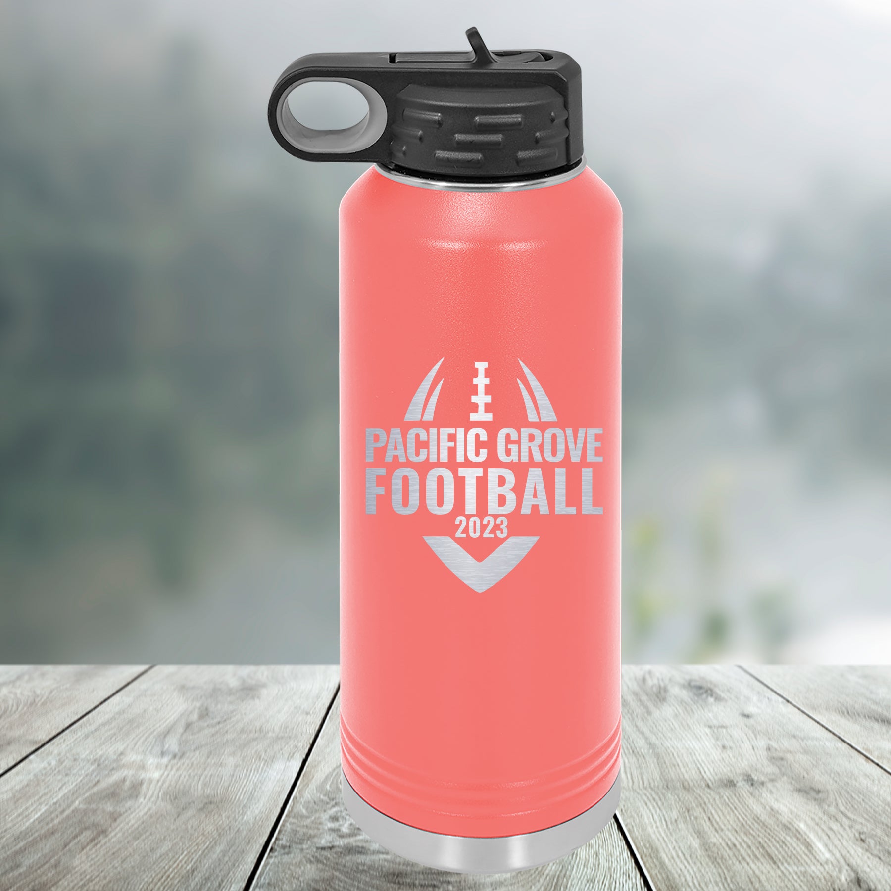 Football Customized Water Bottle