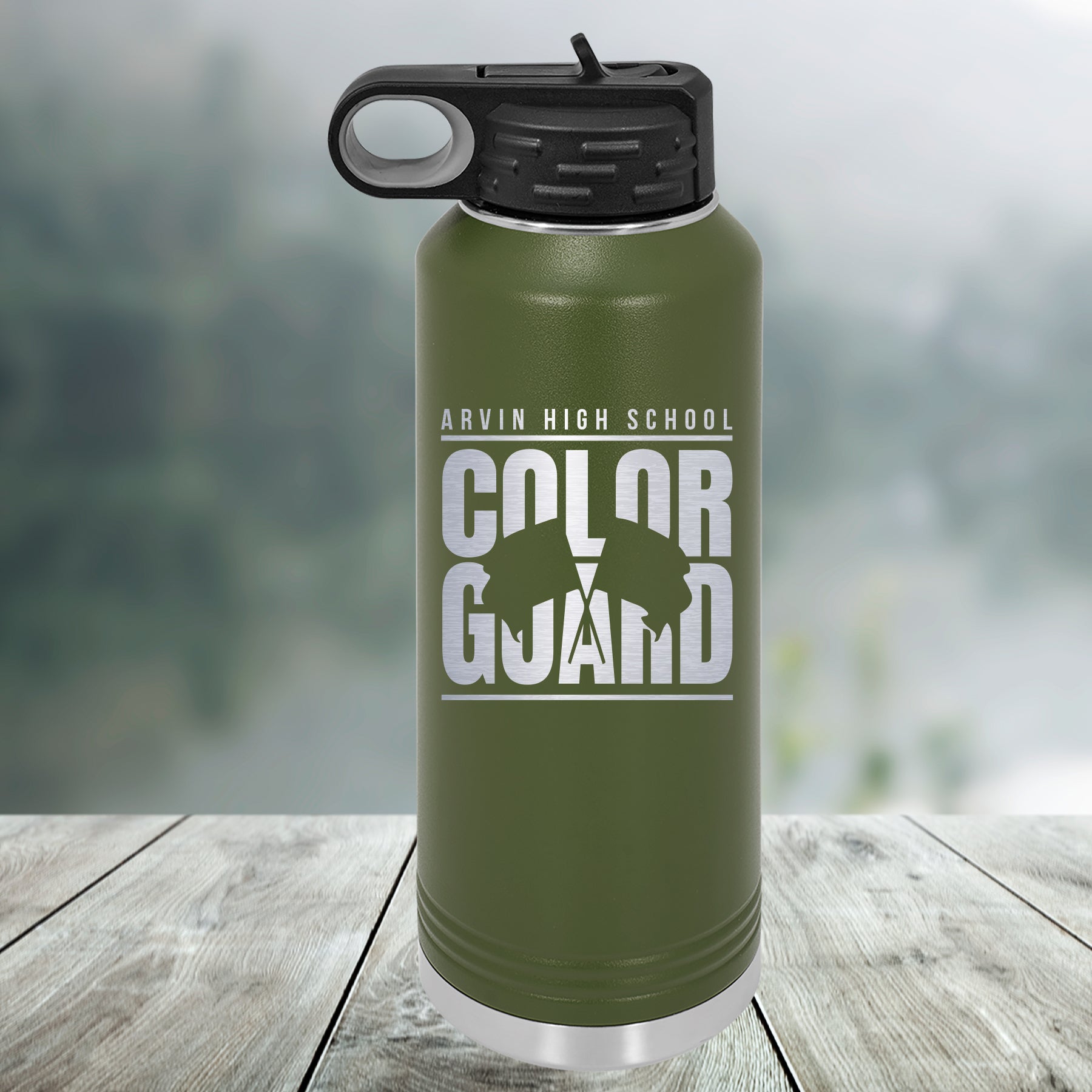 Color Guard Customized Water Bottle