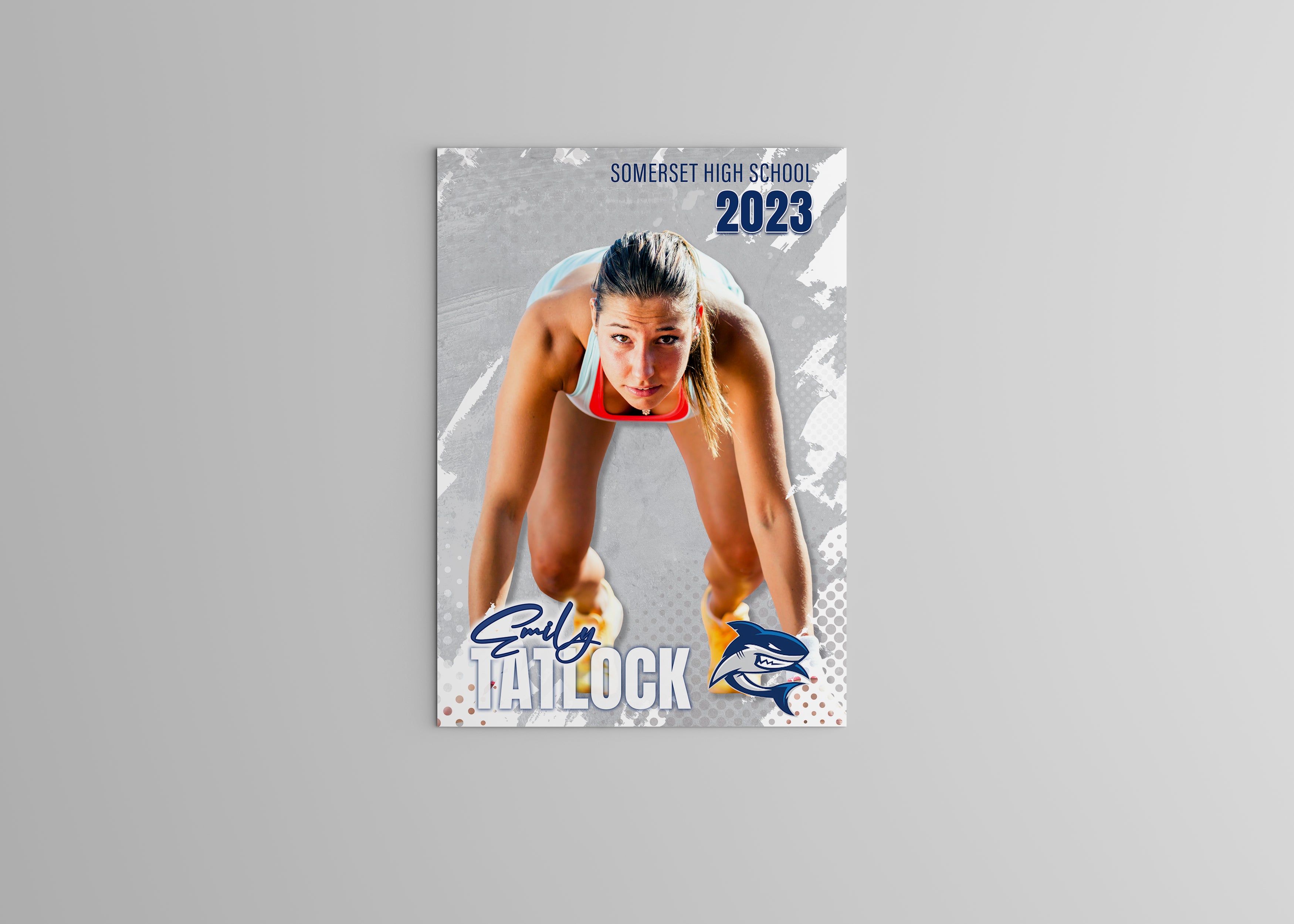 Personalized Sports Photo/Poster Print - Switch - Track & Field