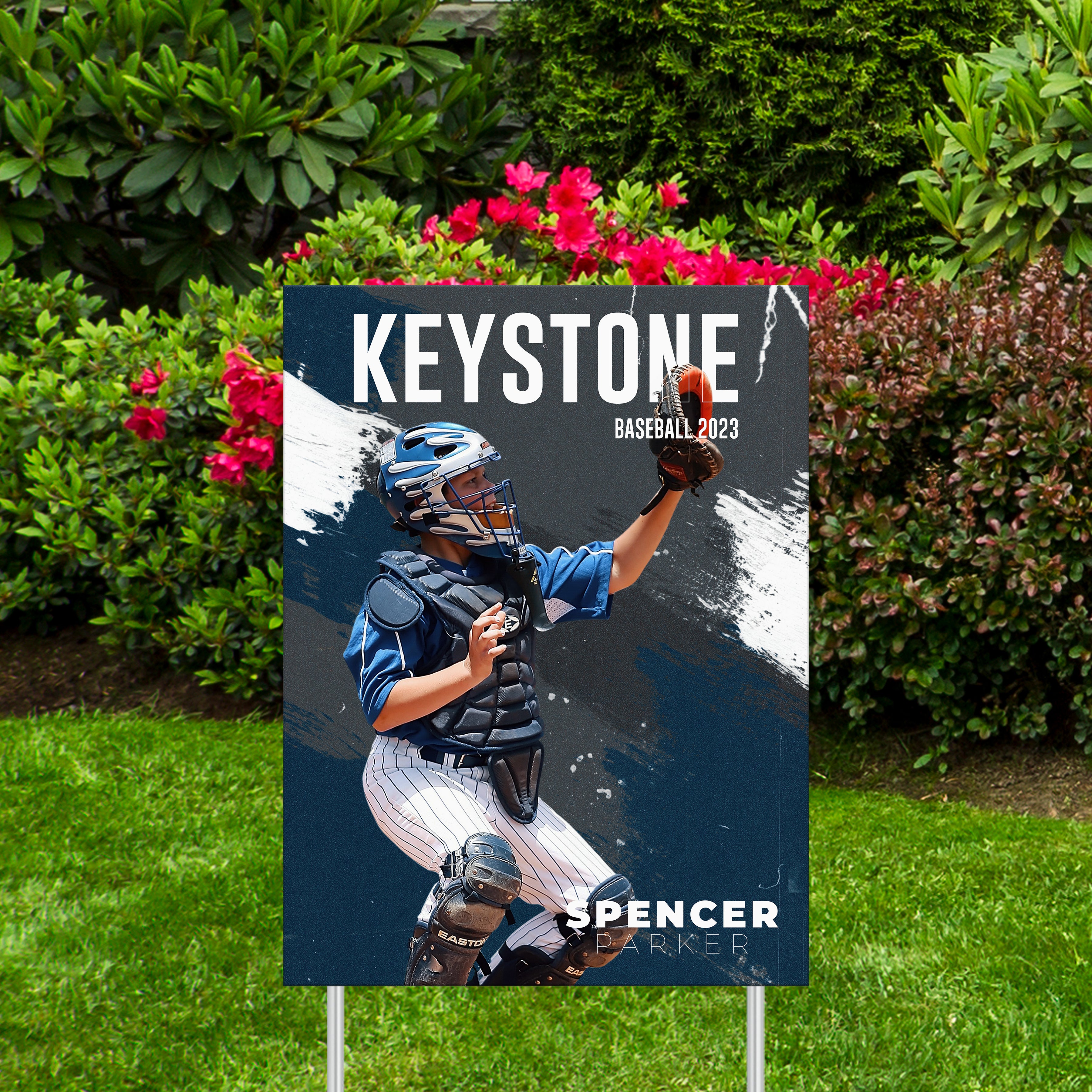 Sports Yard Sign - Graffiti - Baseball