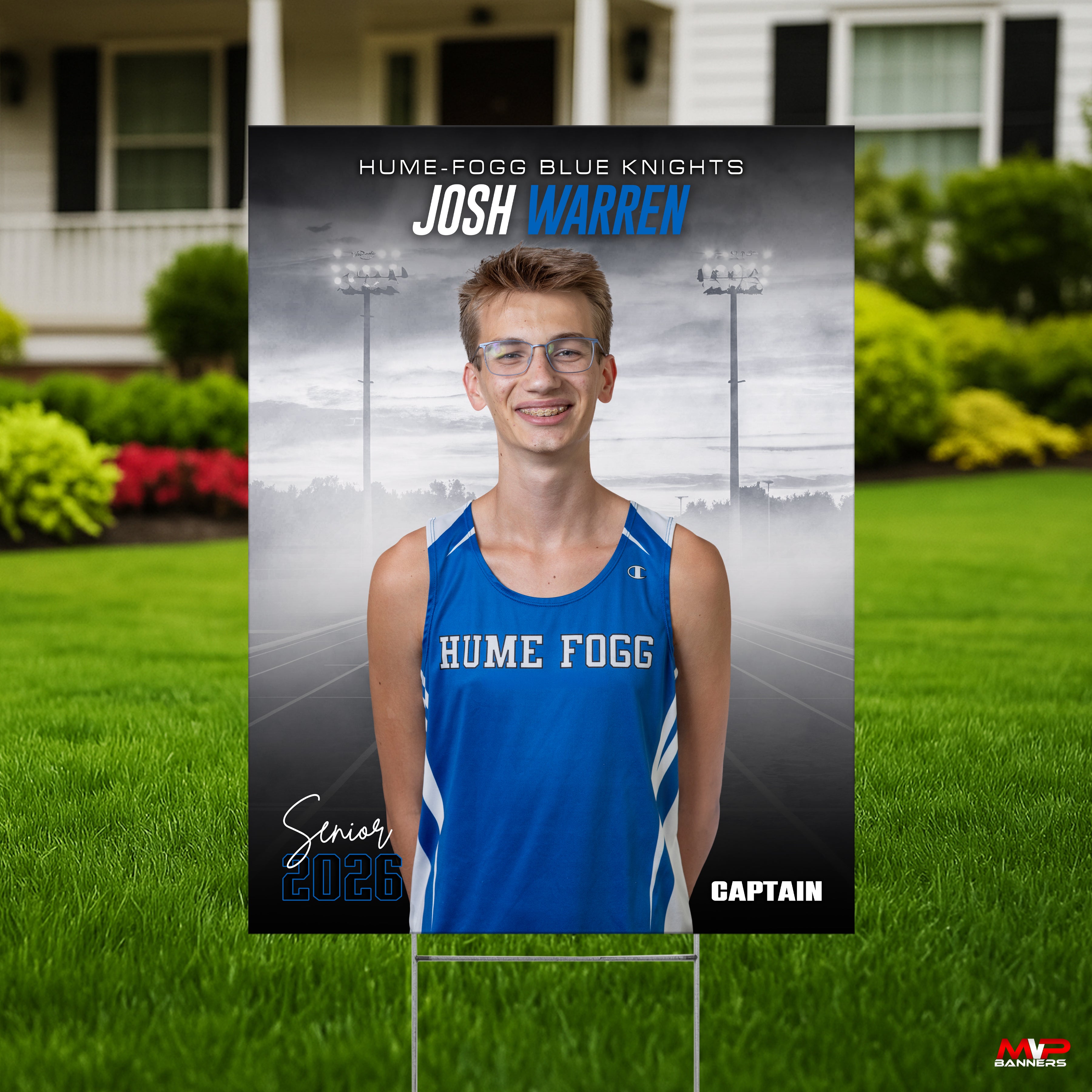 Track & Field Sports Banner | Senior Night | Cross Country | Track & Field | At the Start