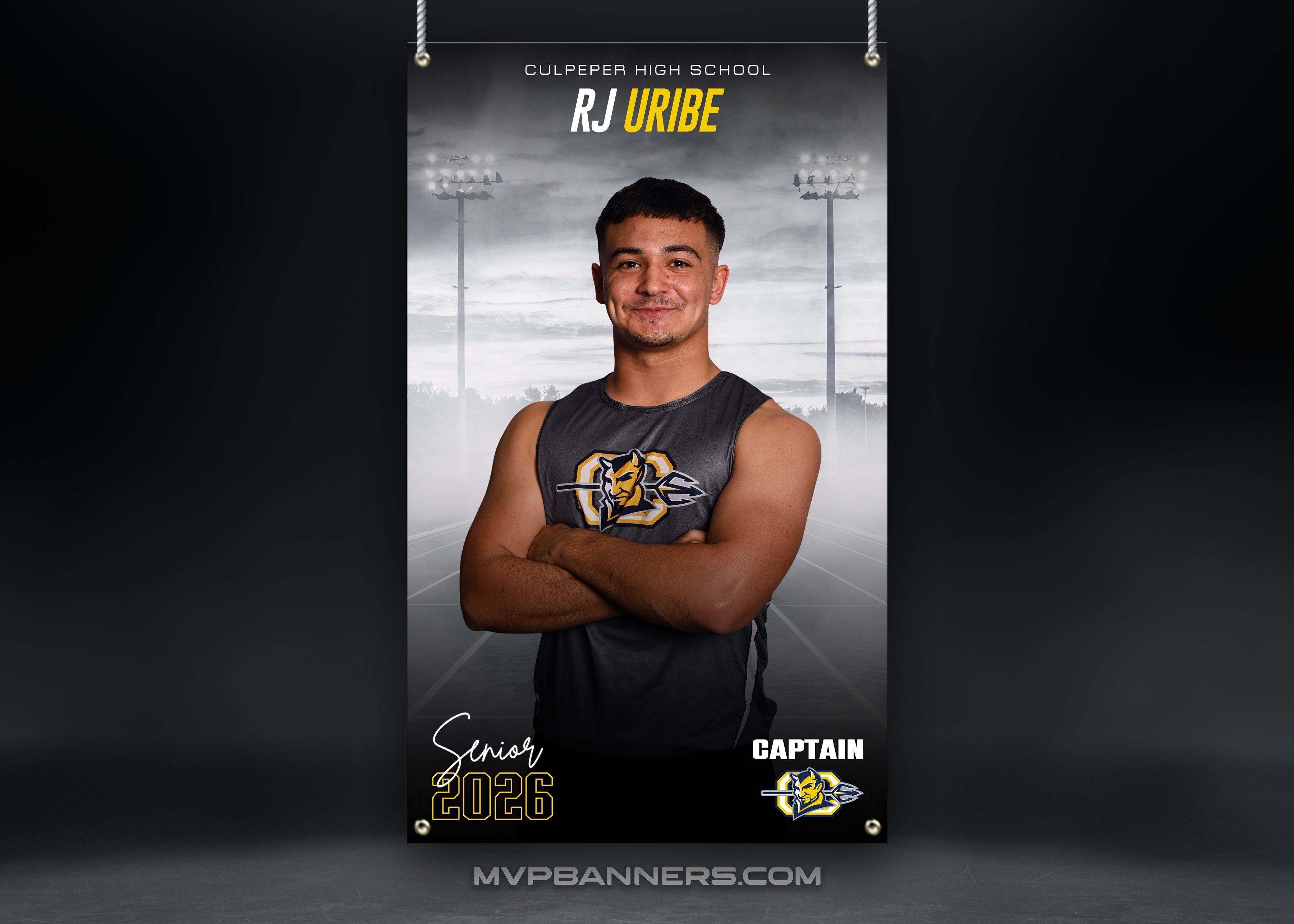 Track & Field Sports Banner | Senior Night | Cross Country | Track & Field | At the Start