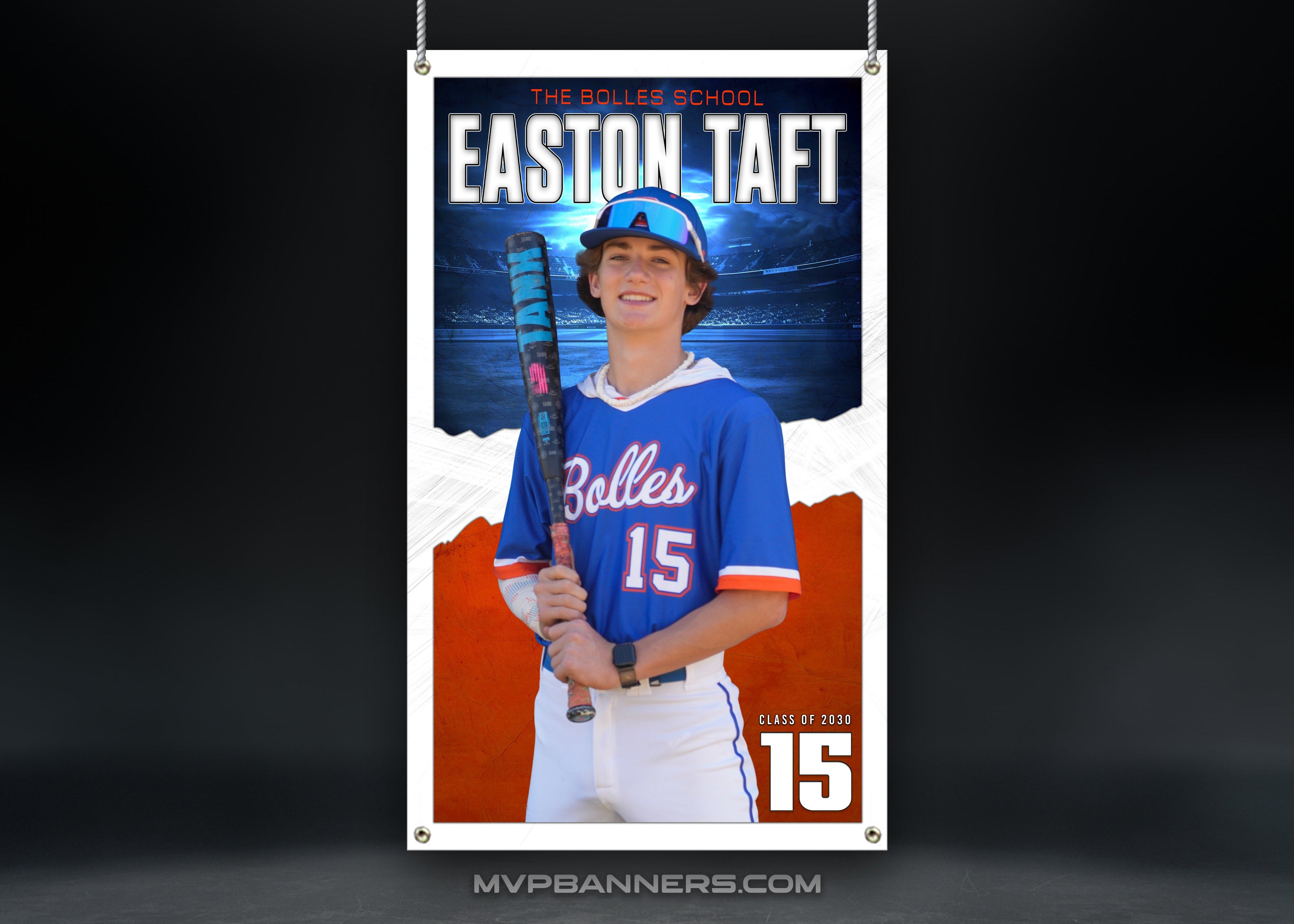 Custom Sports Banner | Senior Night | Baseball | The Breakout