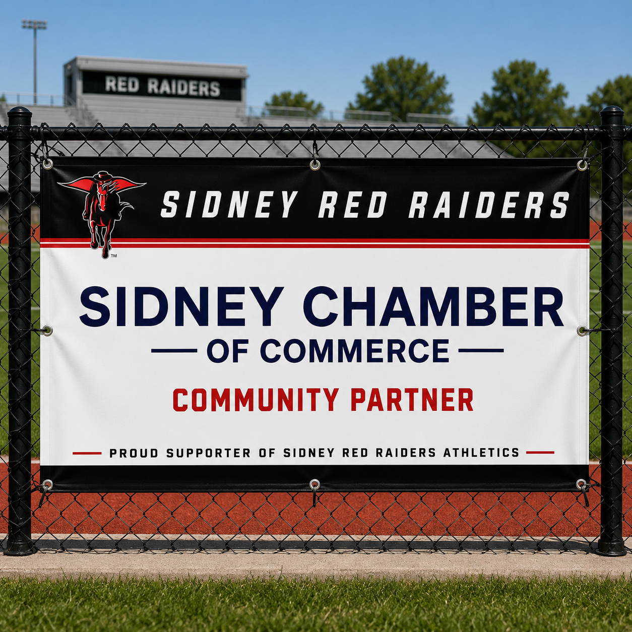 Custom Community Partner Banners | Personalized School Recognition Banners