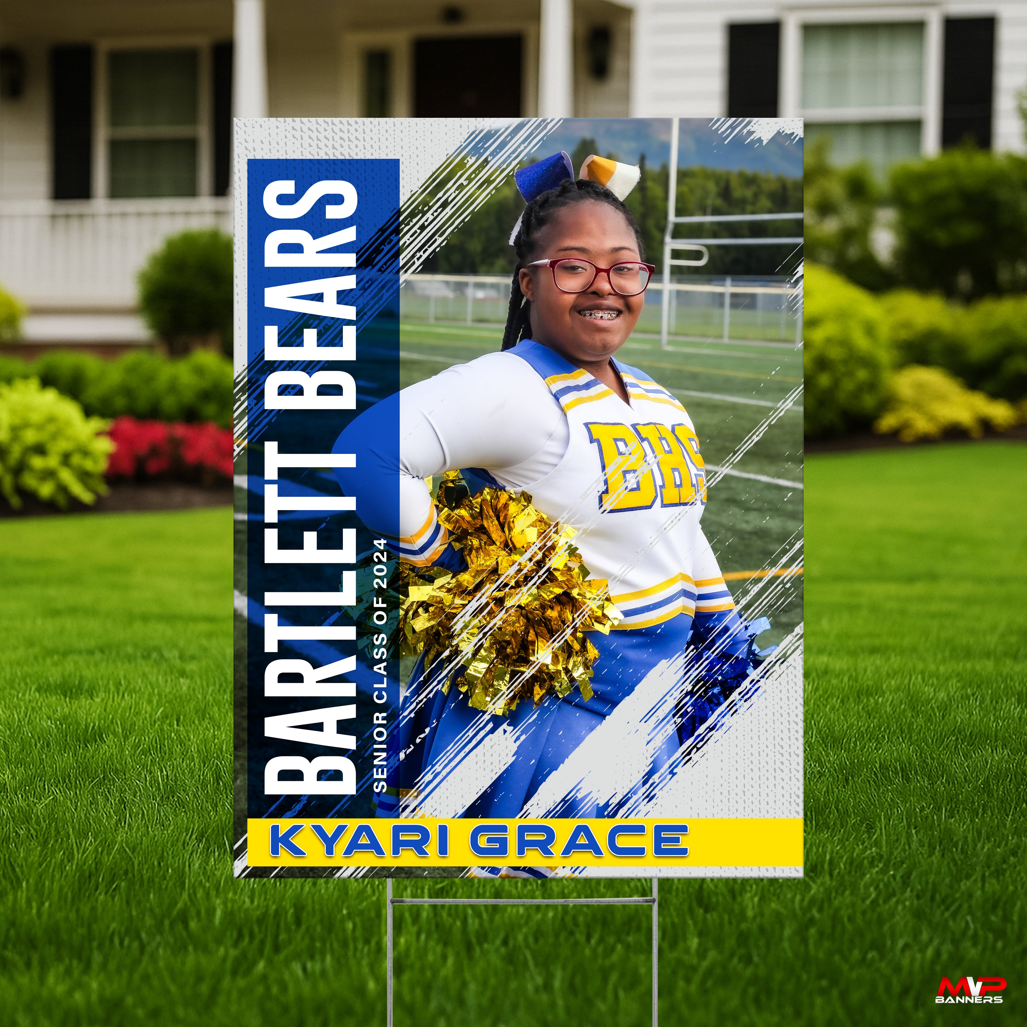 Printed Sports Yard Sign | Senior Night Poster | Cheer  | Dance | Event Ticket