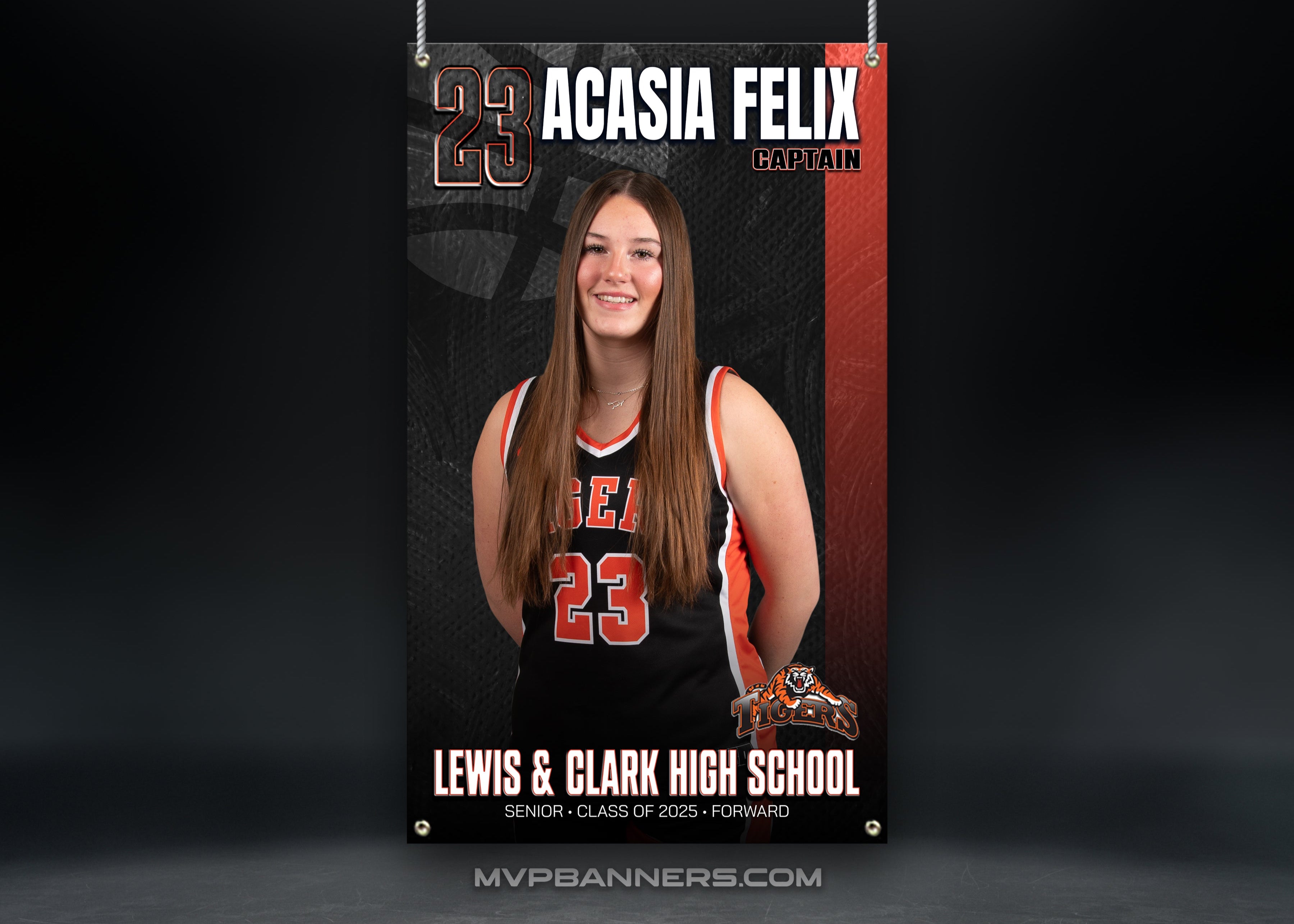 Custom Sports Banner | Senior Night | Basketball | The Final Play