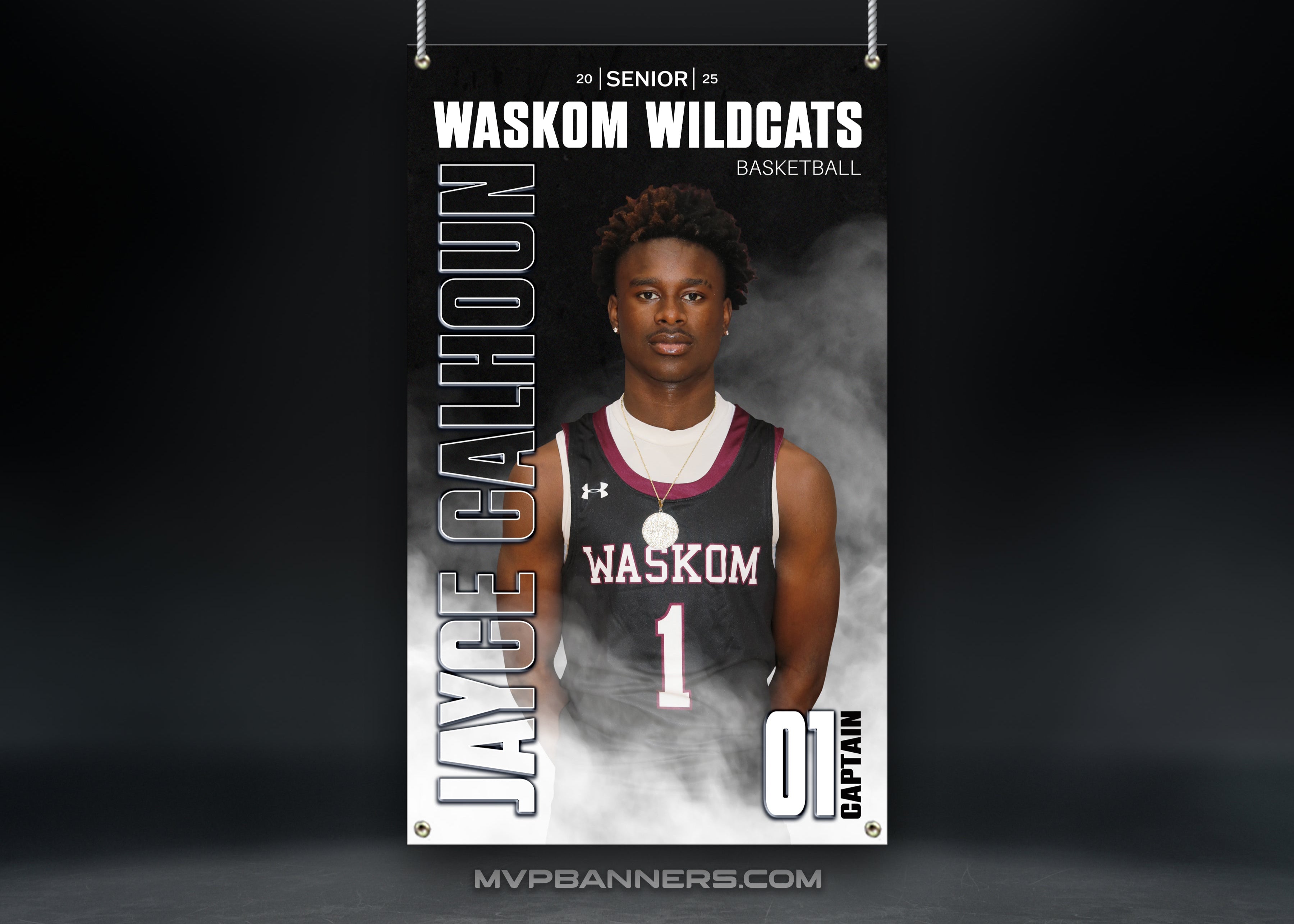 Custom Sports Banner | Senior Night | Basketball | GameDay Fog