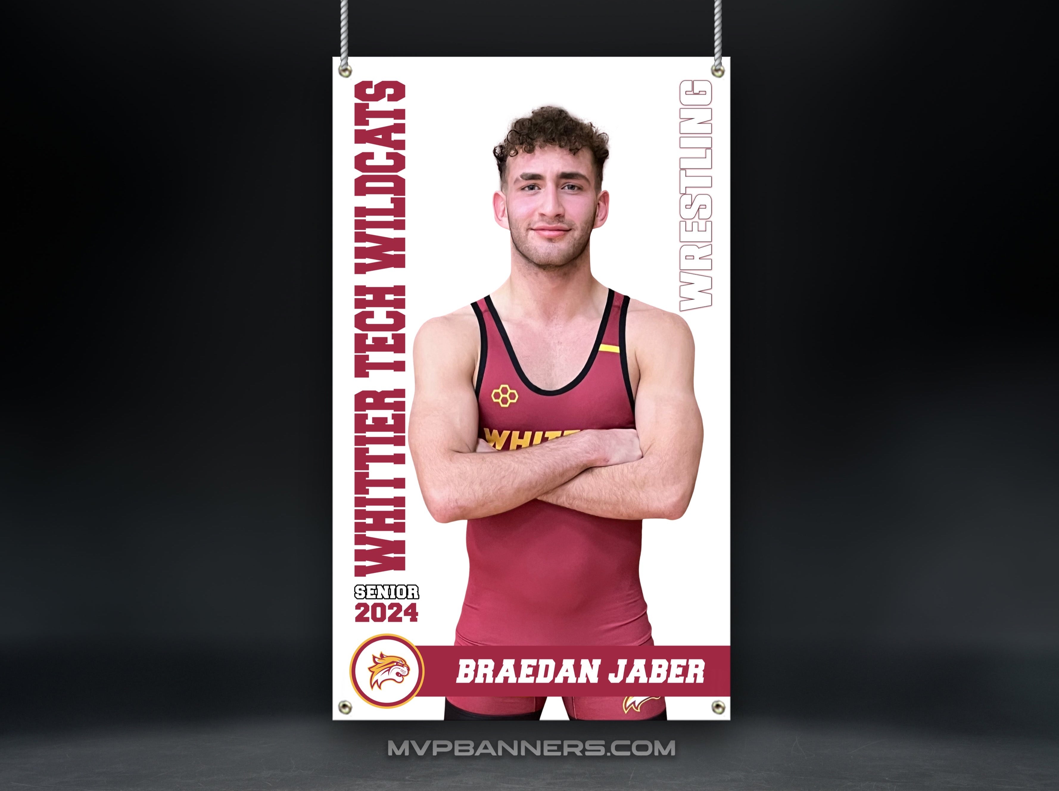 Custom Sports Banner | Senior Night | Road to Victory Wrestling