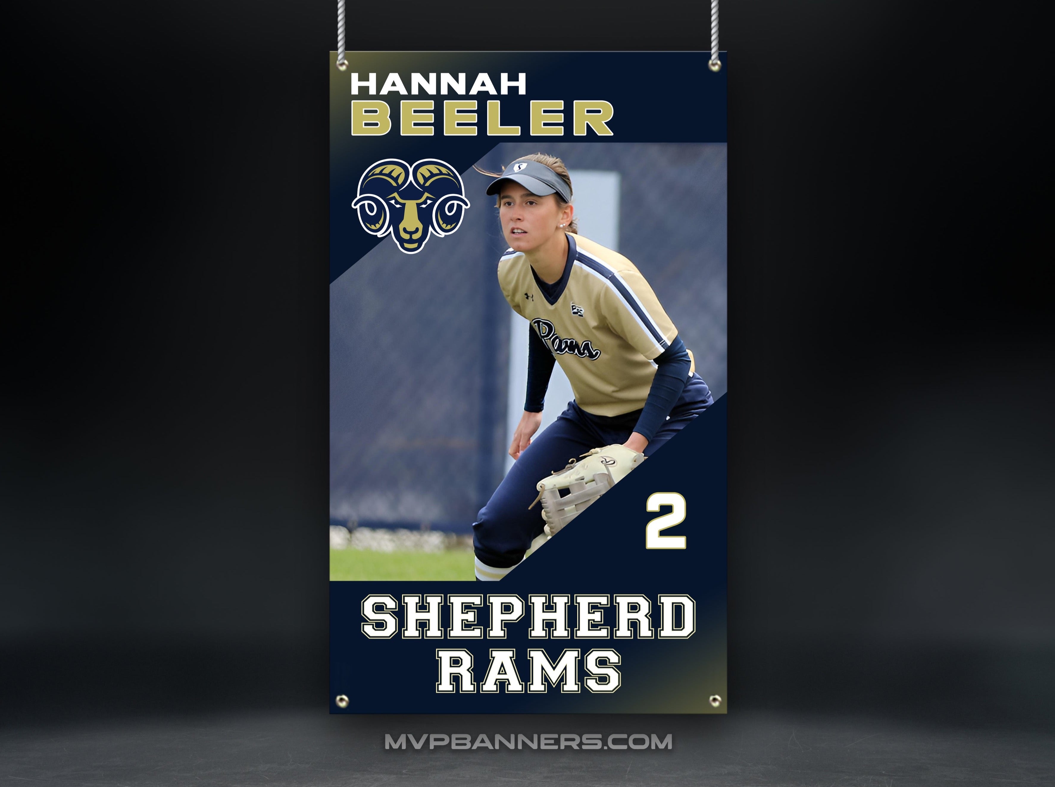 Custom Sports Banner | Senior Night | Softball | Apex