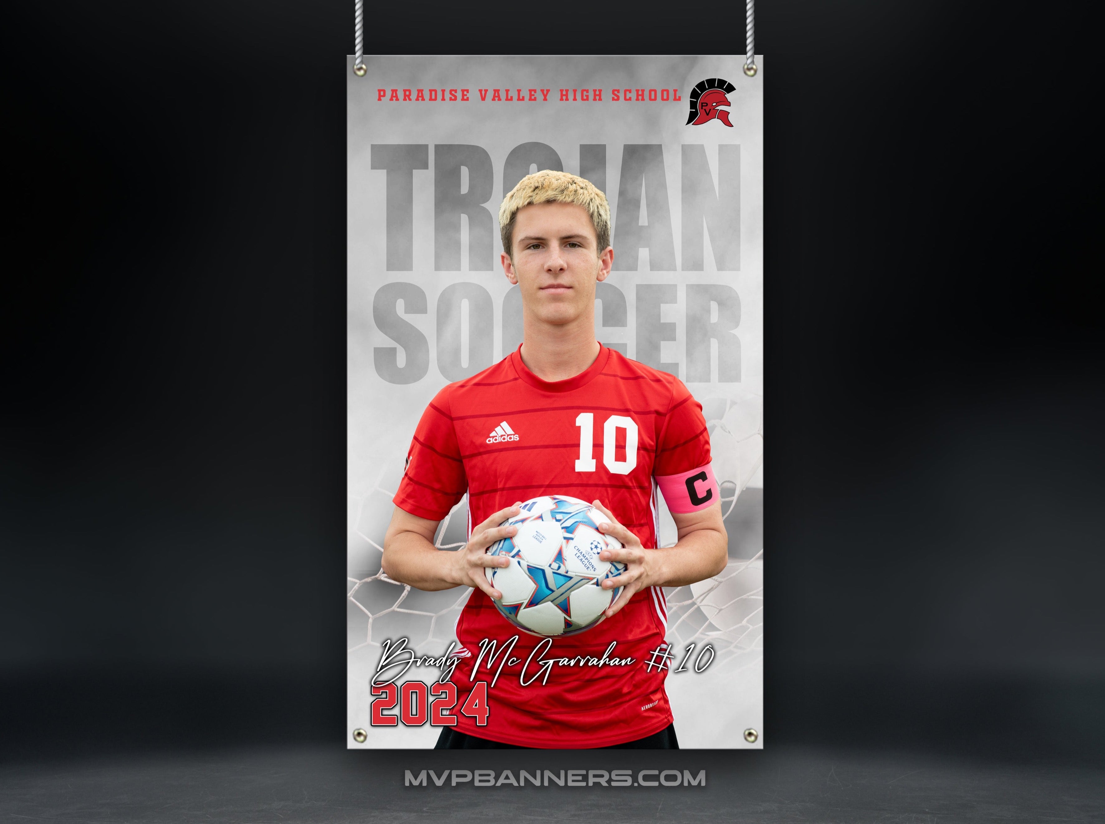 Custom Sports Banner | Senior Night | Soccer | Night Time Mist