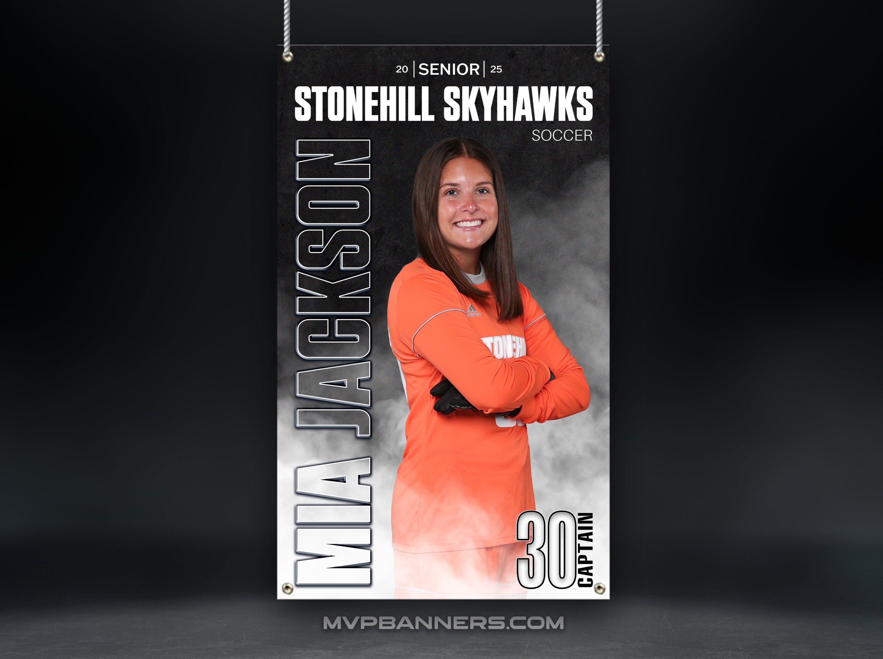 Custom Sports Banner | Senior Night | Soccer | GameDay Fog