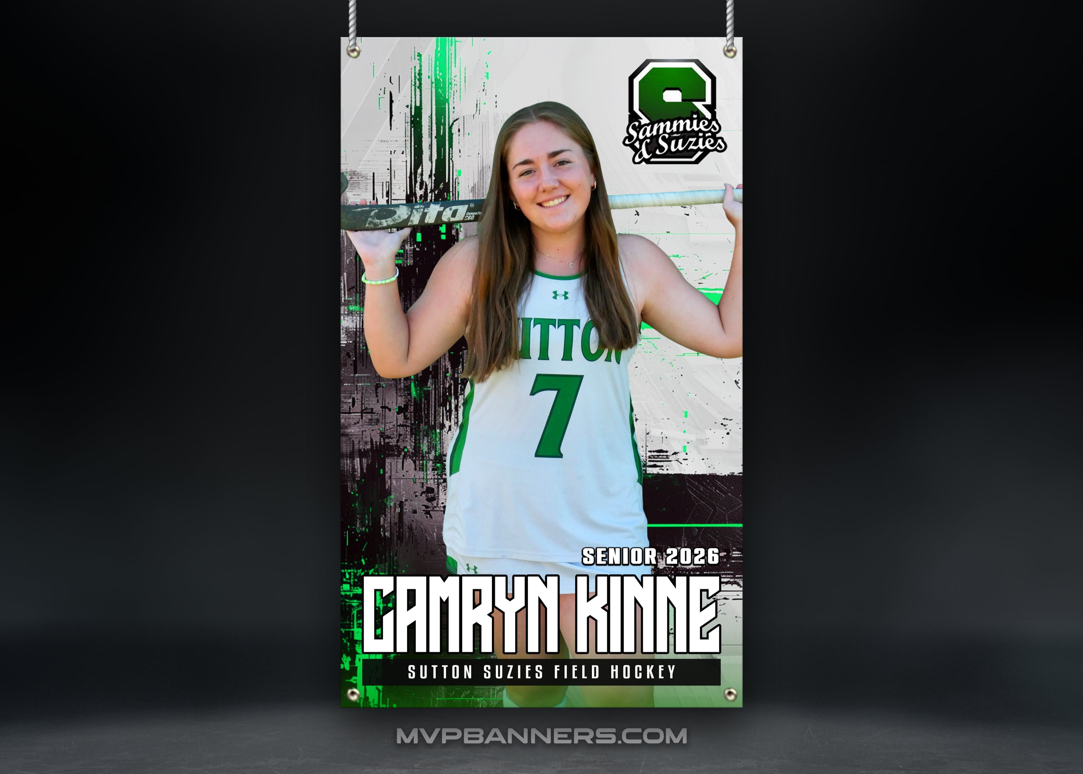 Custom Sports Banner | Senior Night | Field Hockey - Fracture Zone