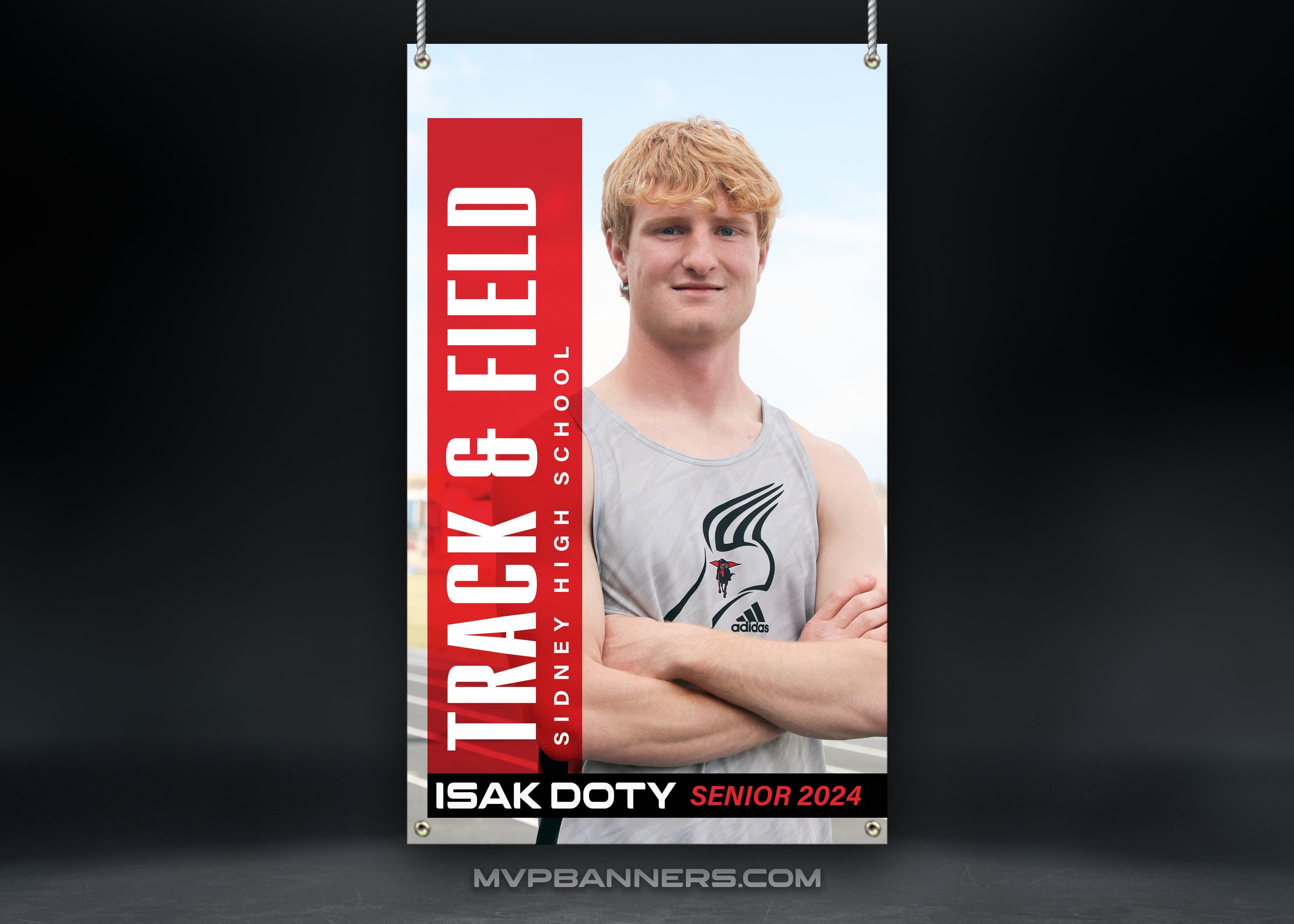 Custom Sports Banner | Senior Night | Cross Country | Track & Field - Event Ticket