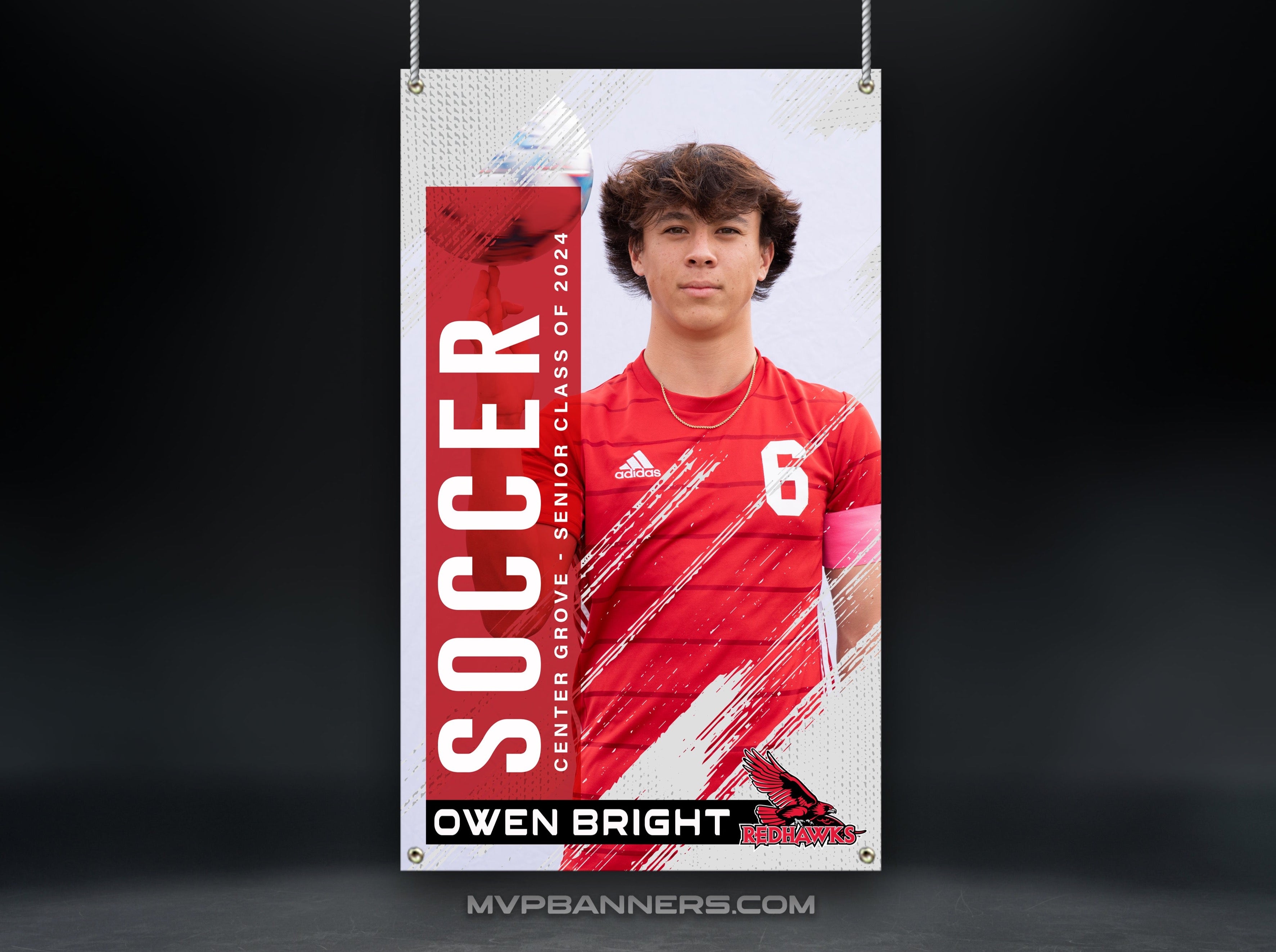 Custom Sports Banner | Senior Night | Soccer | Event Ticket