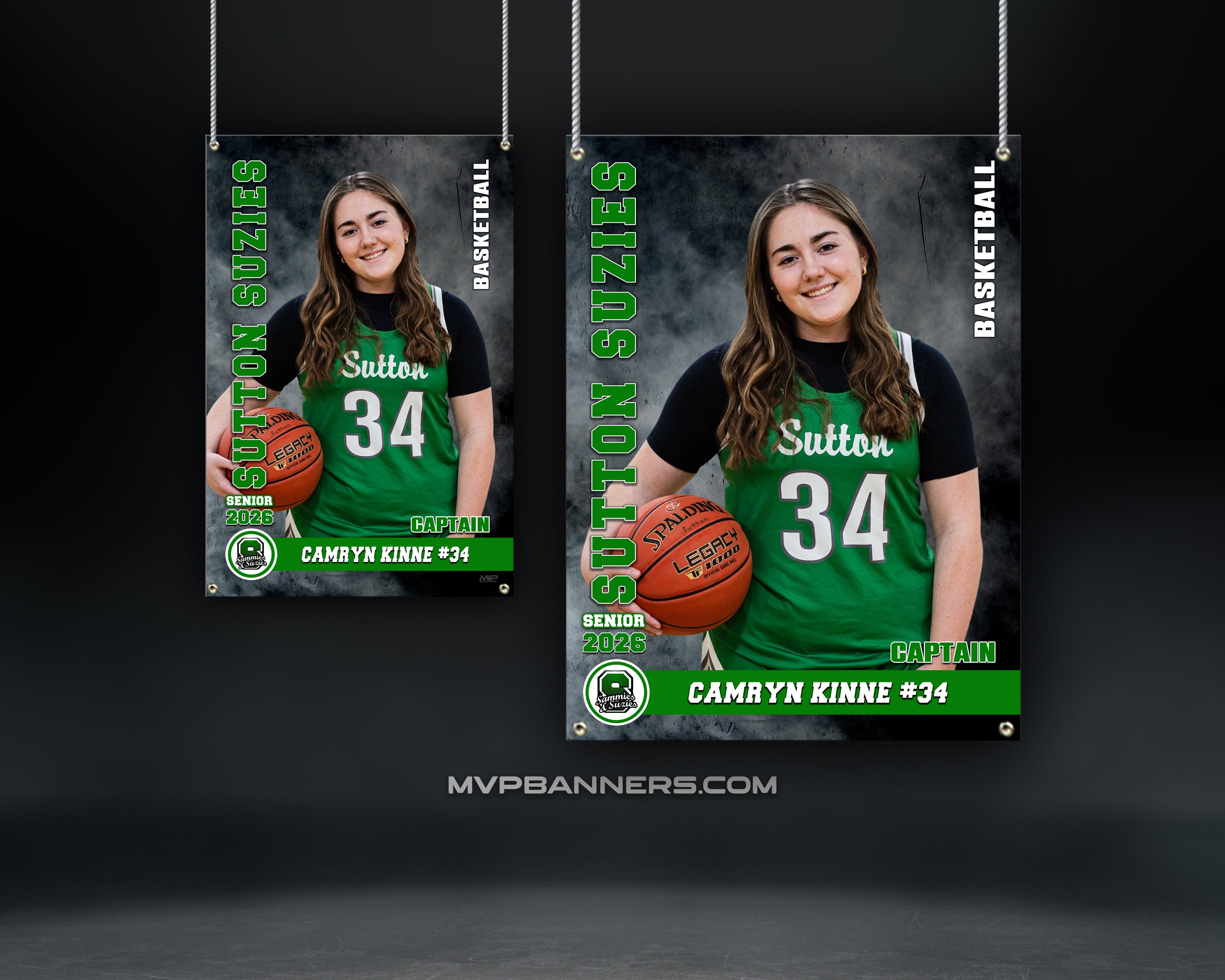 Custom Sports Banner | Senior Night | Road to Victory Twist