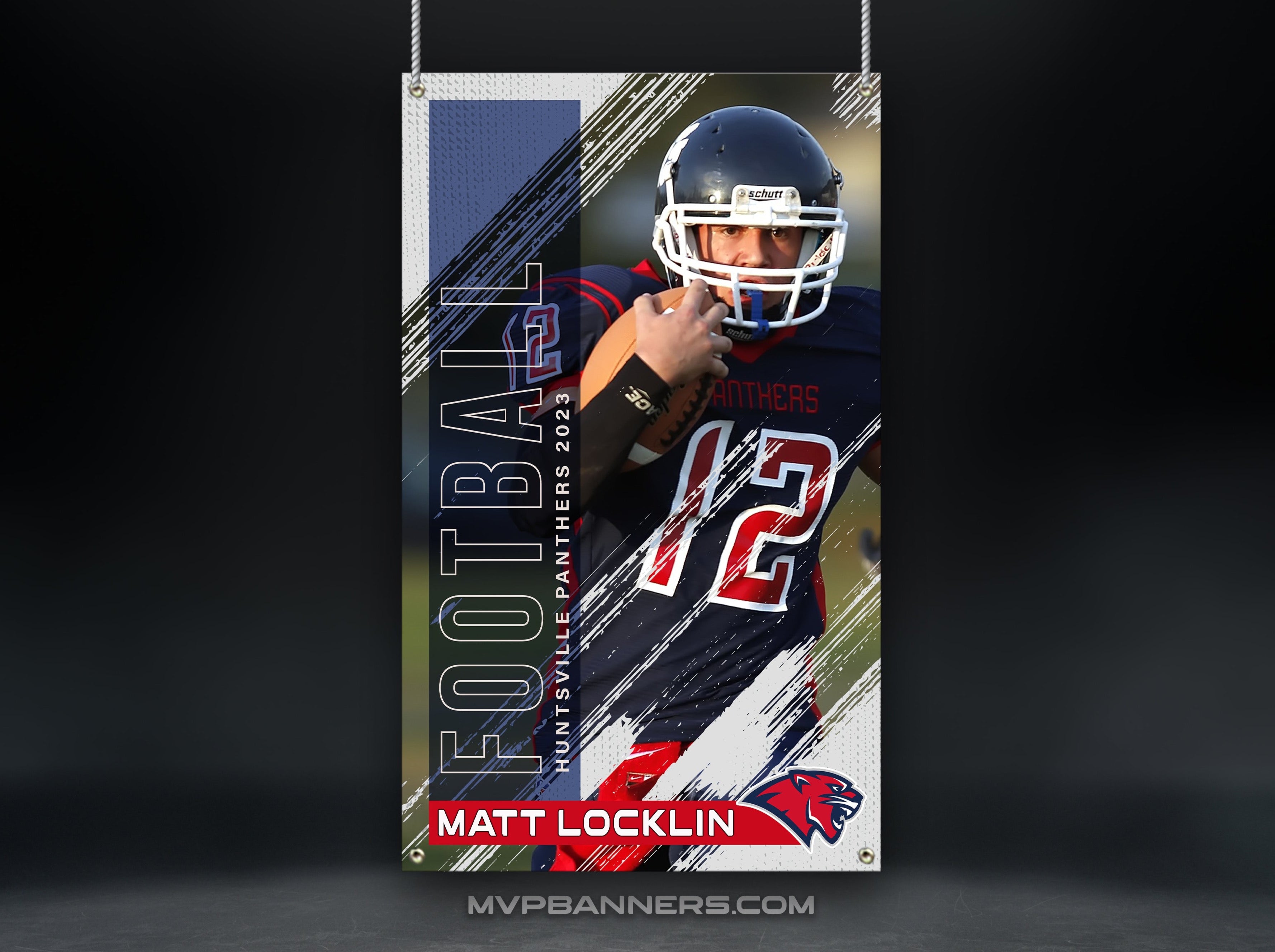 Custom Sports Banner | Senior Night | Event Ticket Football