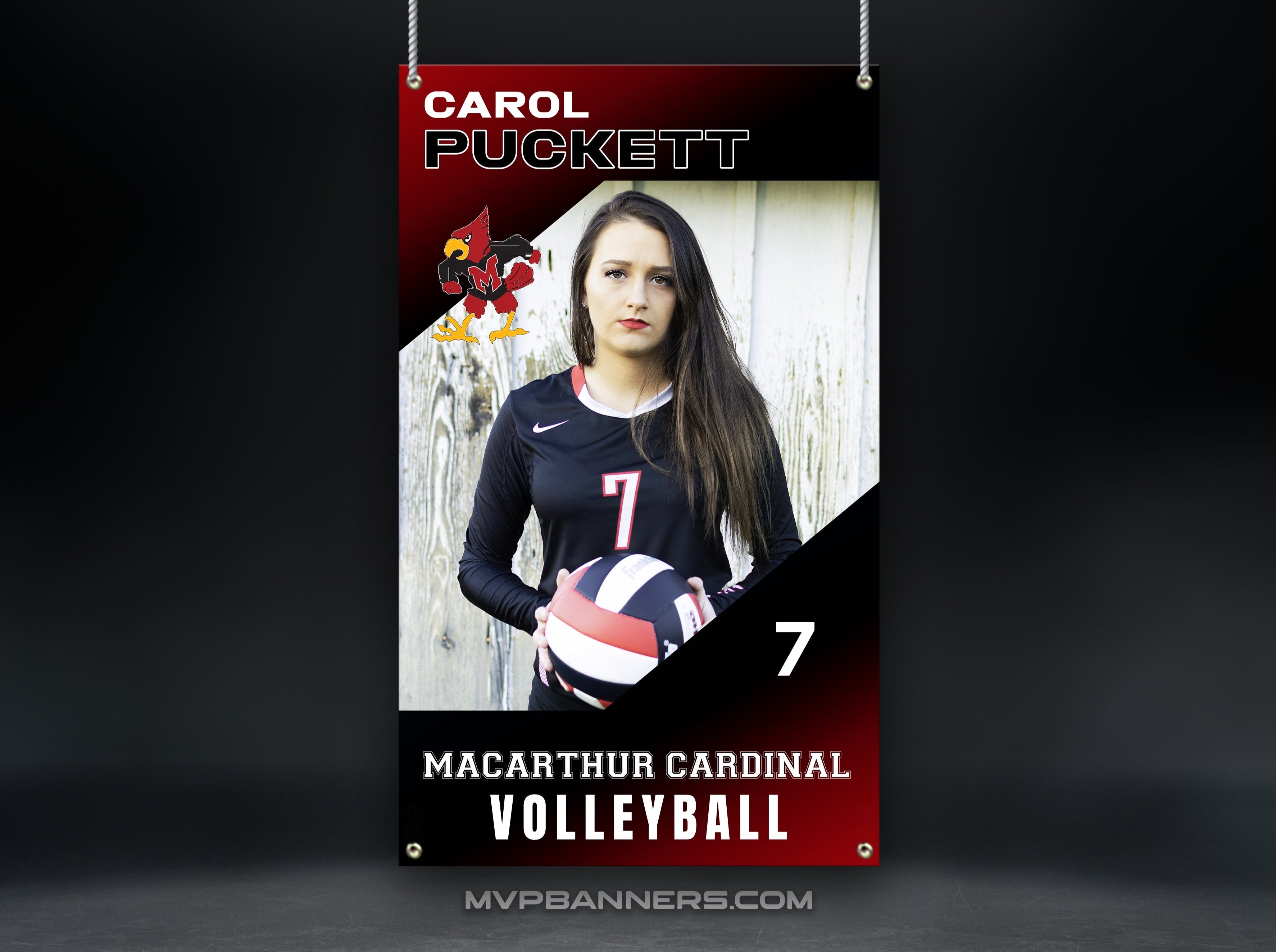 Custom Sports Banner | Senior Night | Apex Volleyball