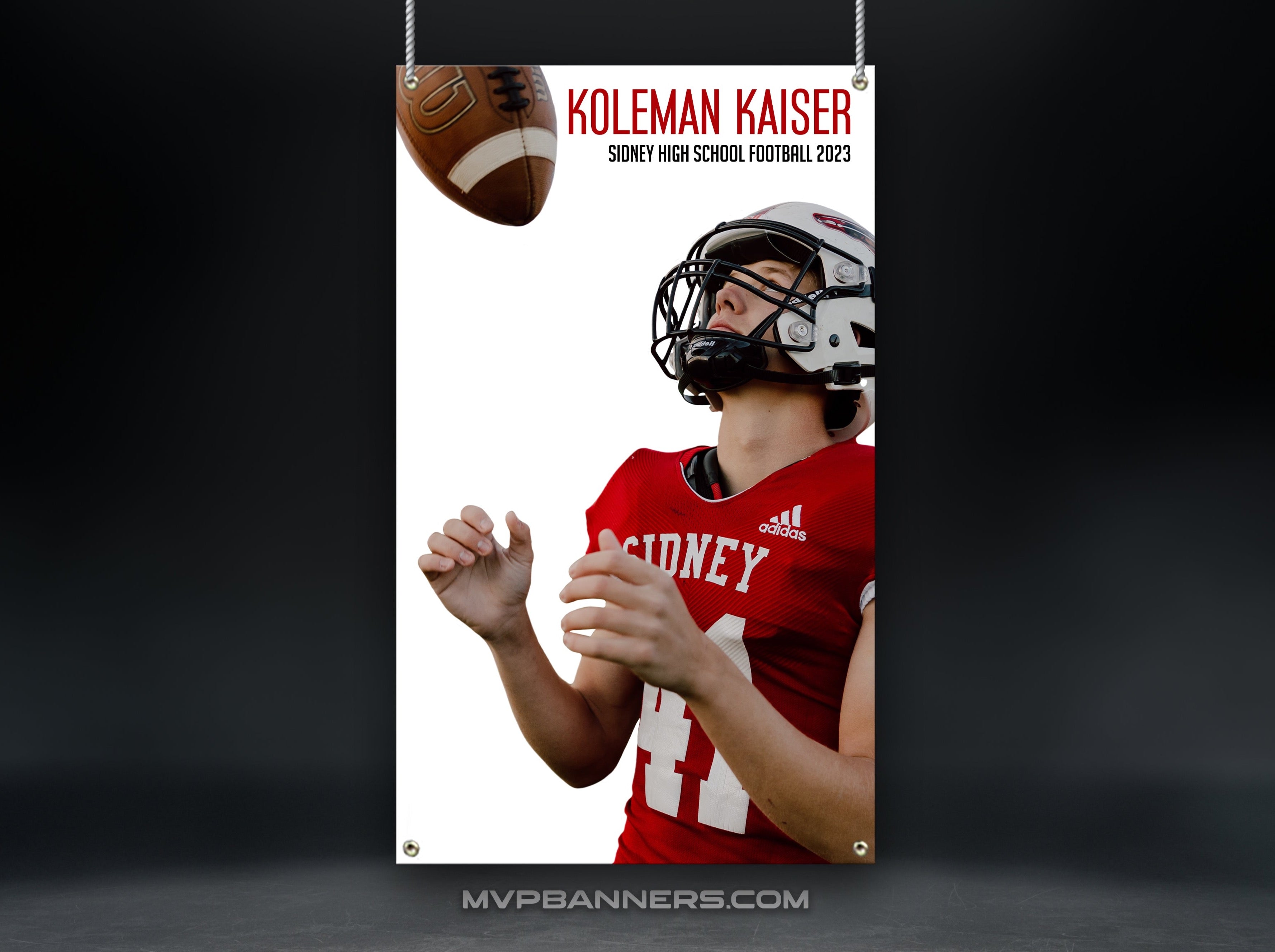 Custom Sports Banner | Senior Night | What A Year Football