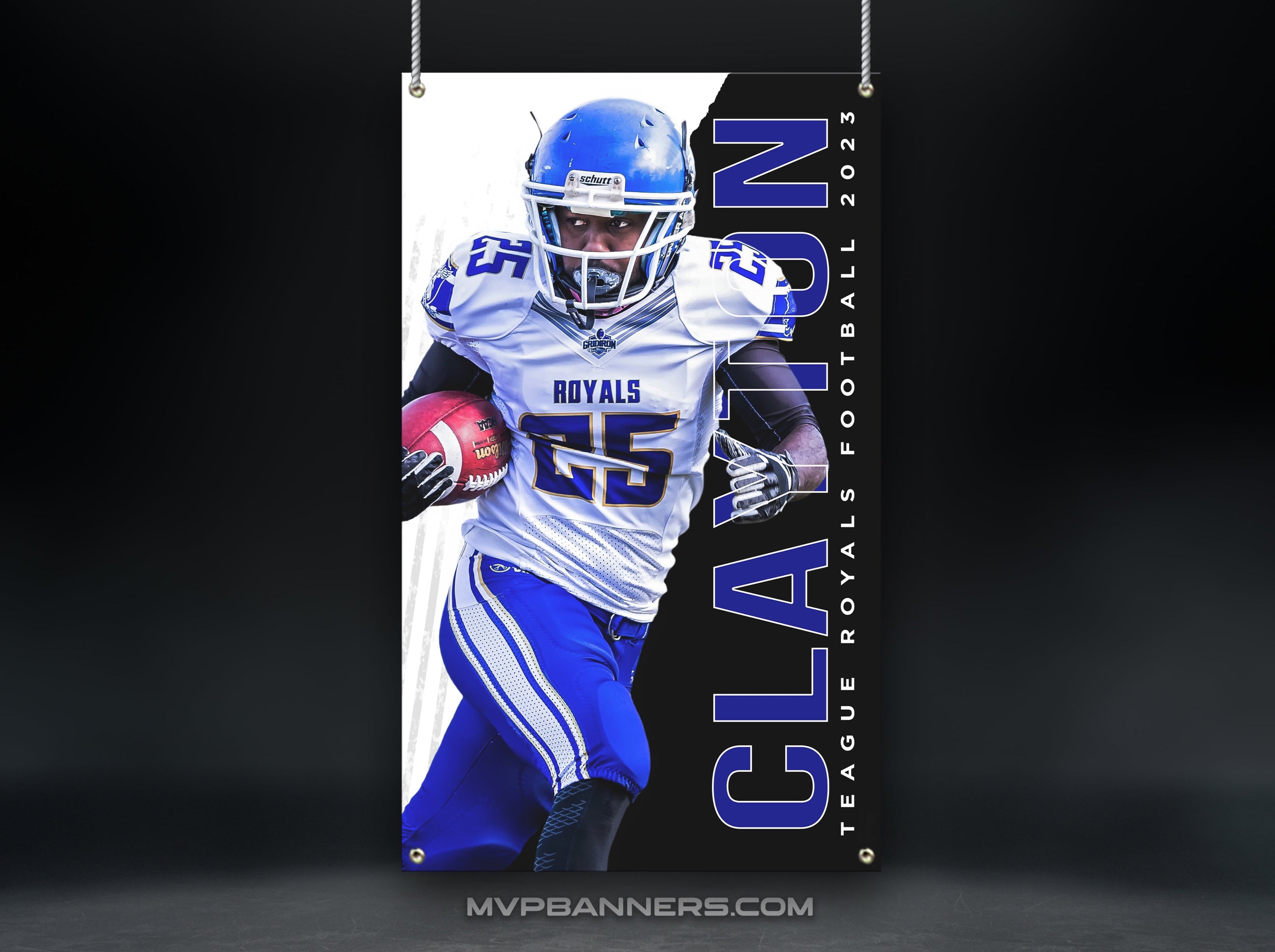 Custom Sports Banner | Senior Night | Mighty Tear Football