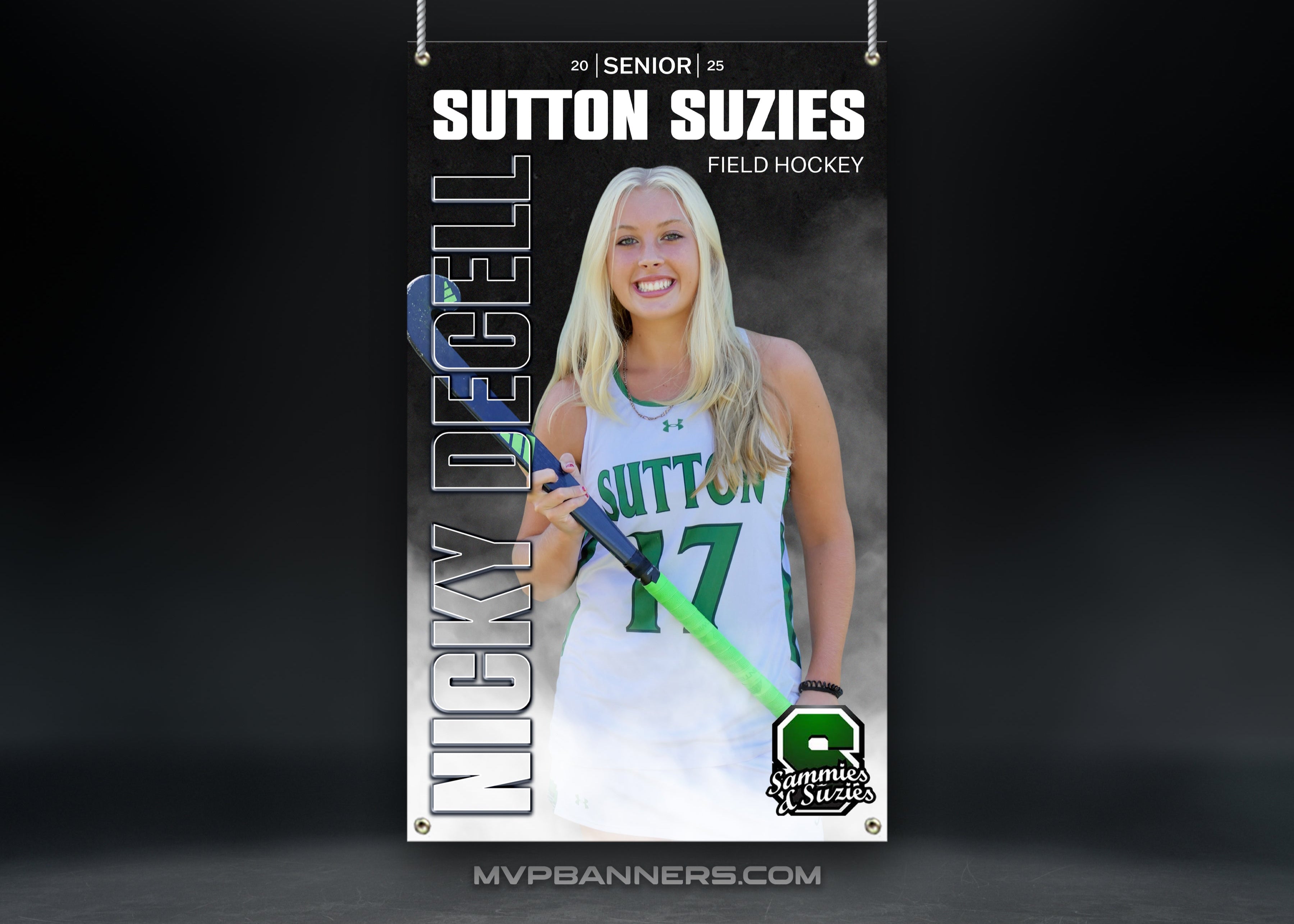 Custom Sports Banner | Senior Night | Field Hockey - GameDay Fog