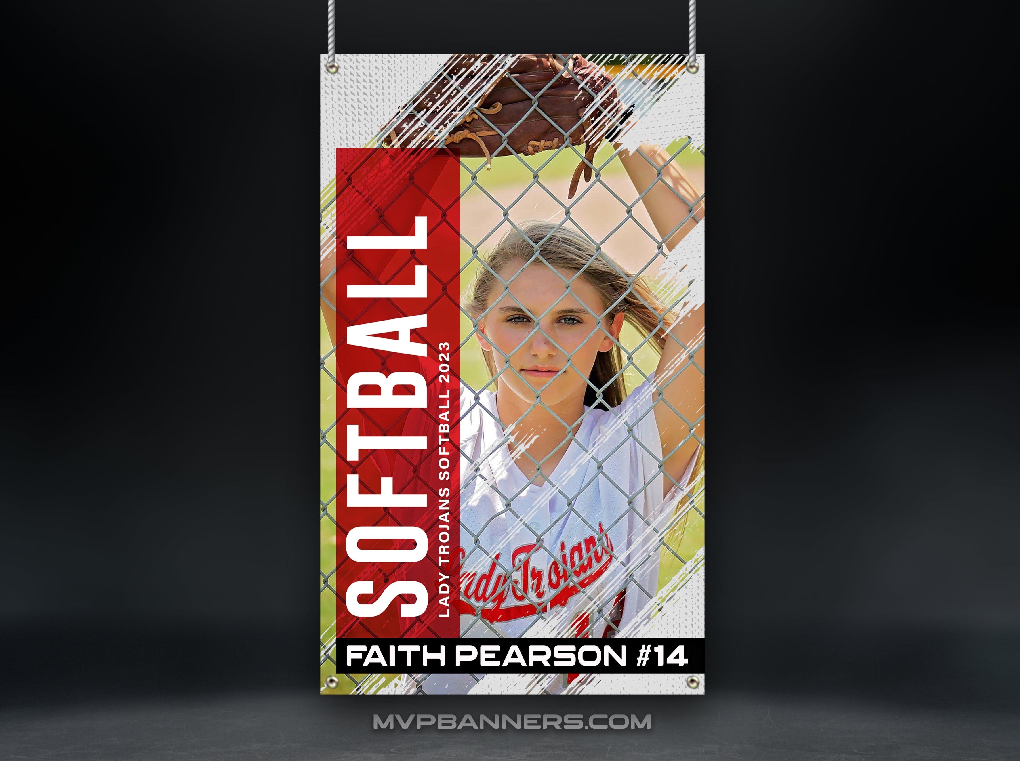 Custom Sports Banner | Senior Night | Softball | Event Ticket