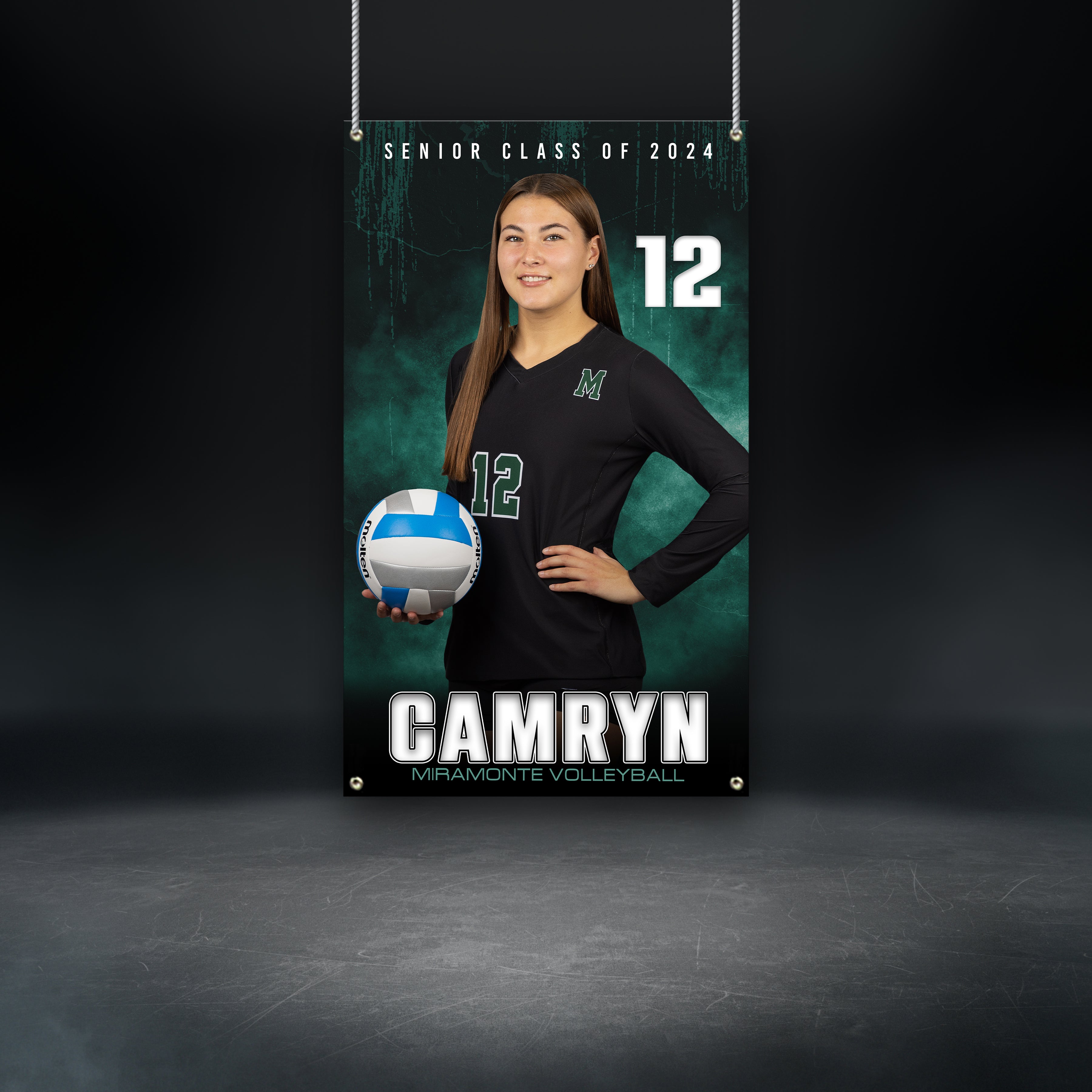 Custom Sports Banner | Senior Night | Odyssey Volleyball