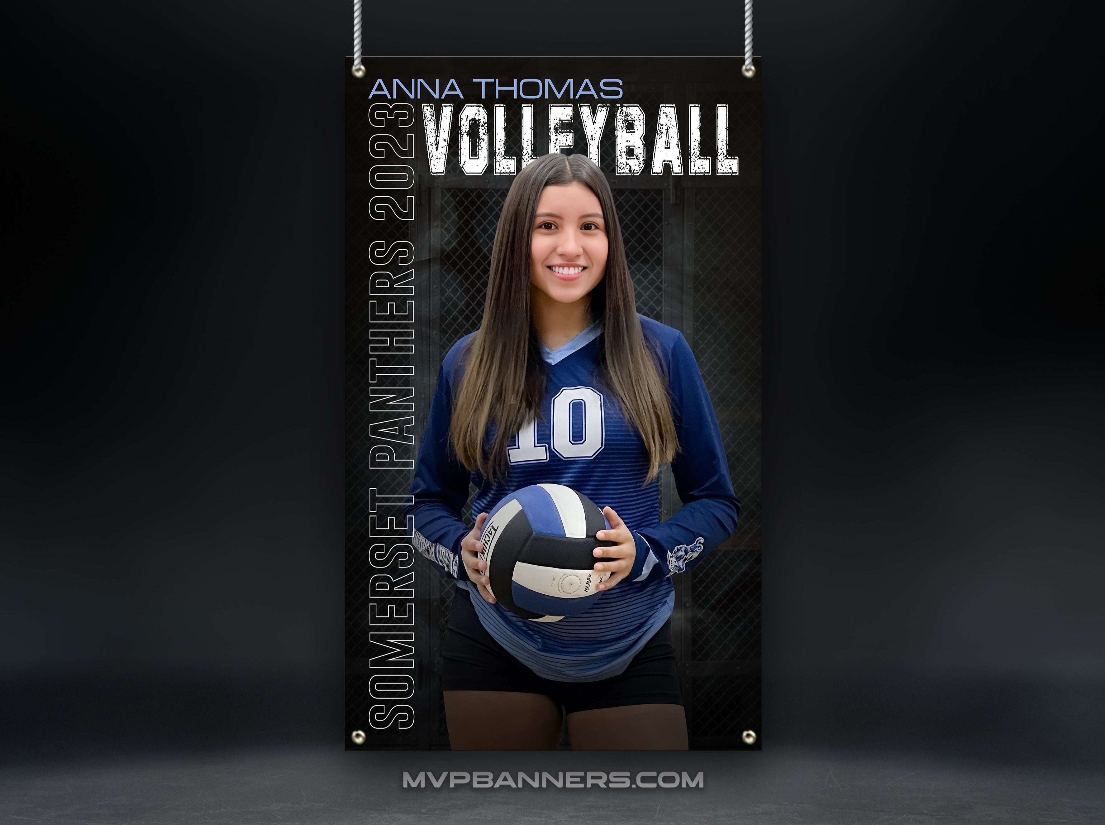 Custom Sports Banner | Senior Night | Iron Smoke Volleyball