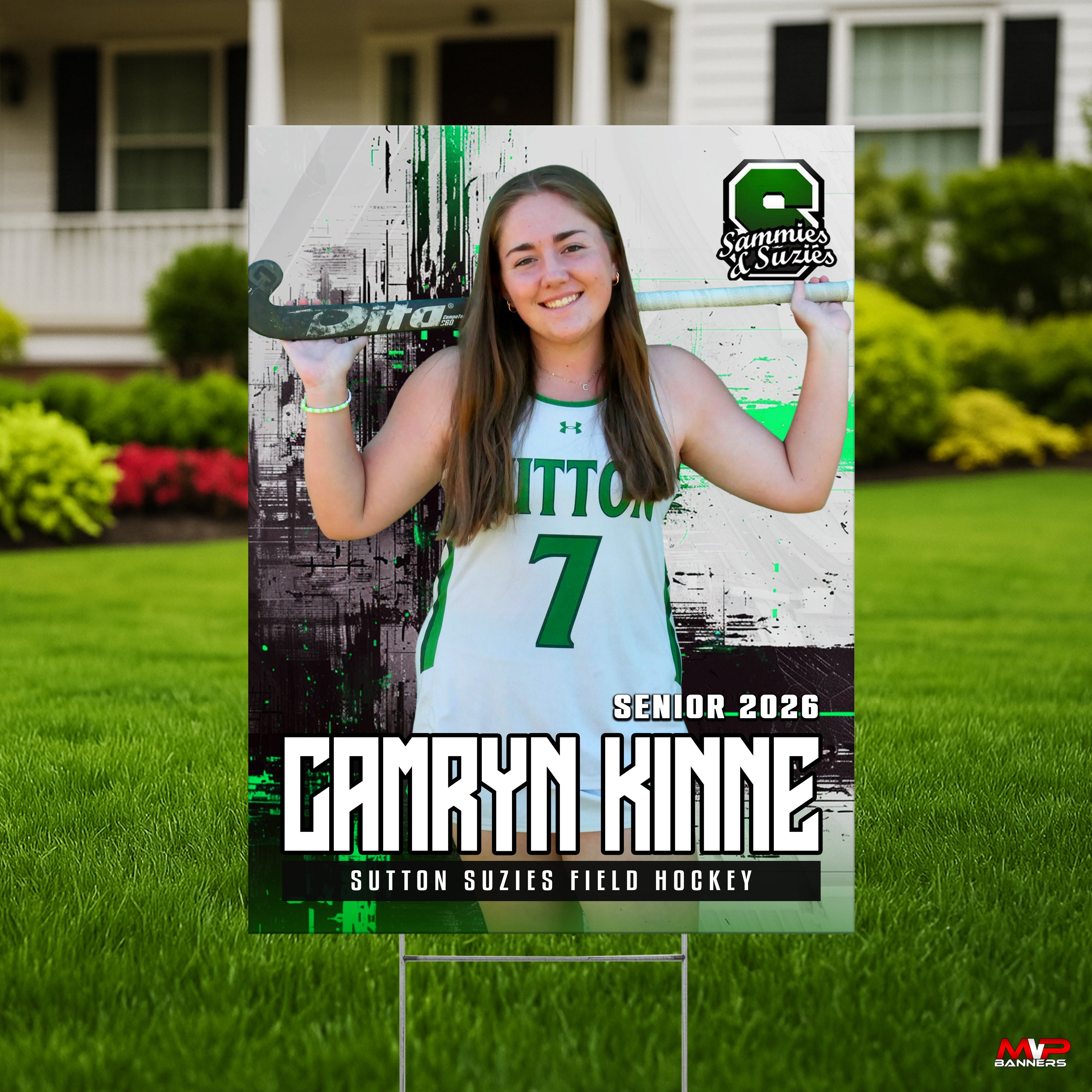 Custom Sports Banner | Senior Night | Field Hockey - Fracture Zone