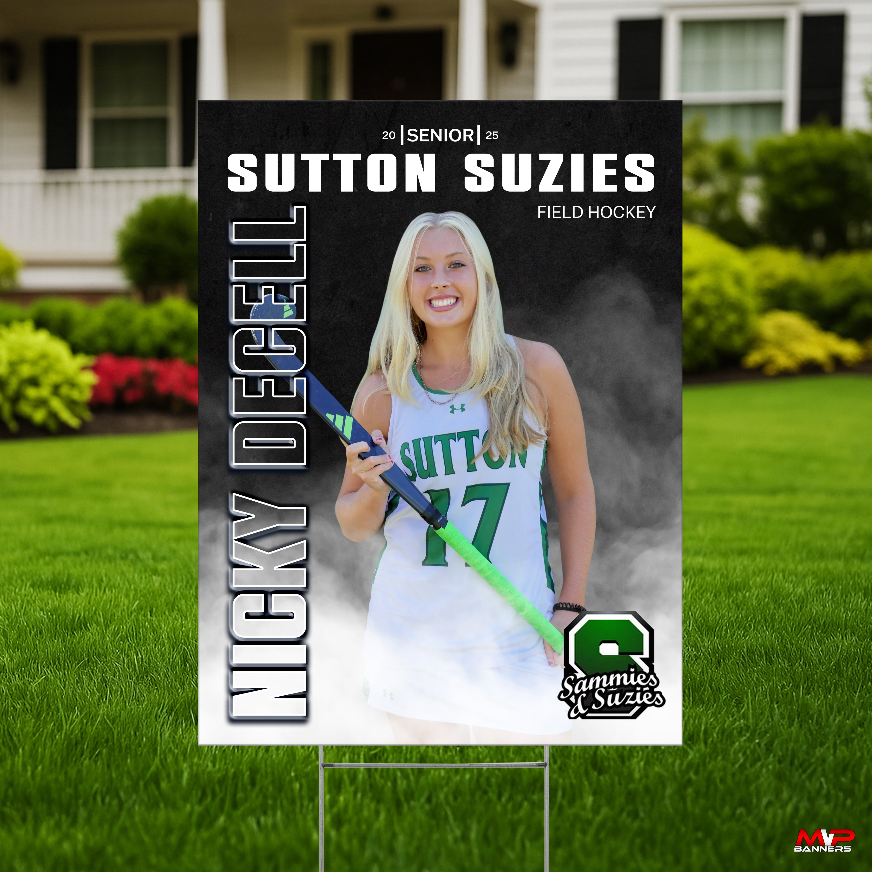 Custom Sports Banner | Senior Night | Field Hockey - GameDay Fog
