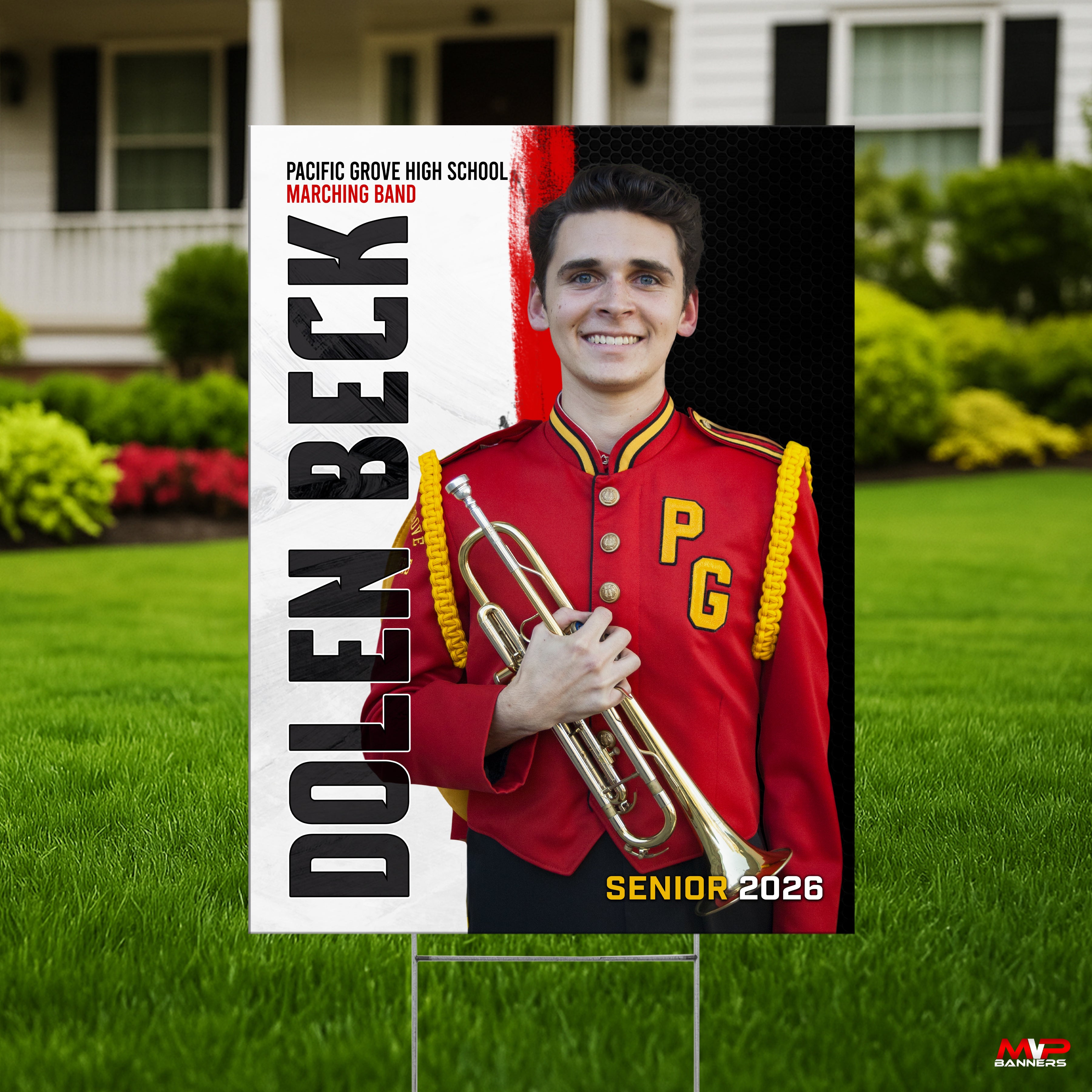 Printed Sports Yard Sign | Senior Night Poster | Band | Color Guard | Drill Team | Life of Rhythms