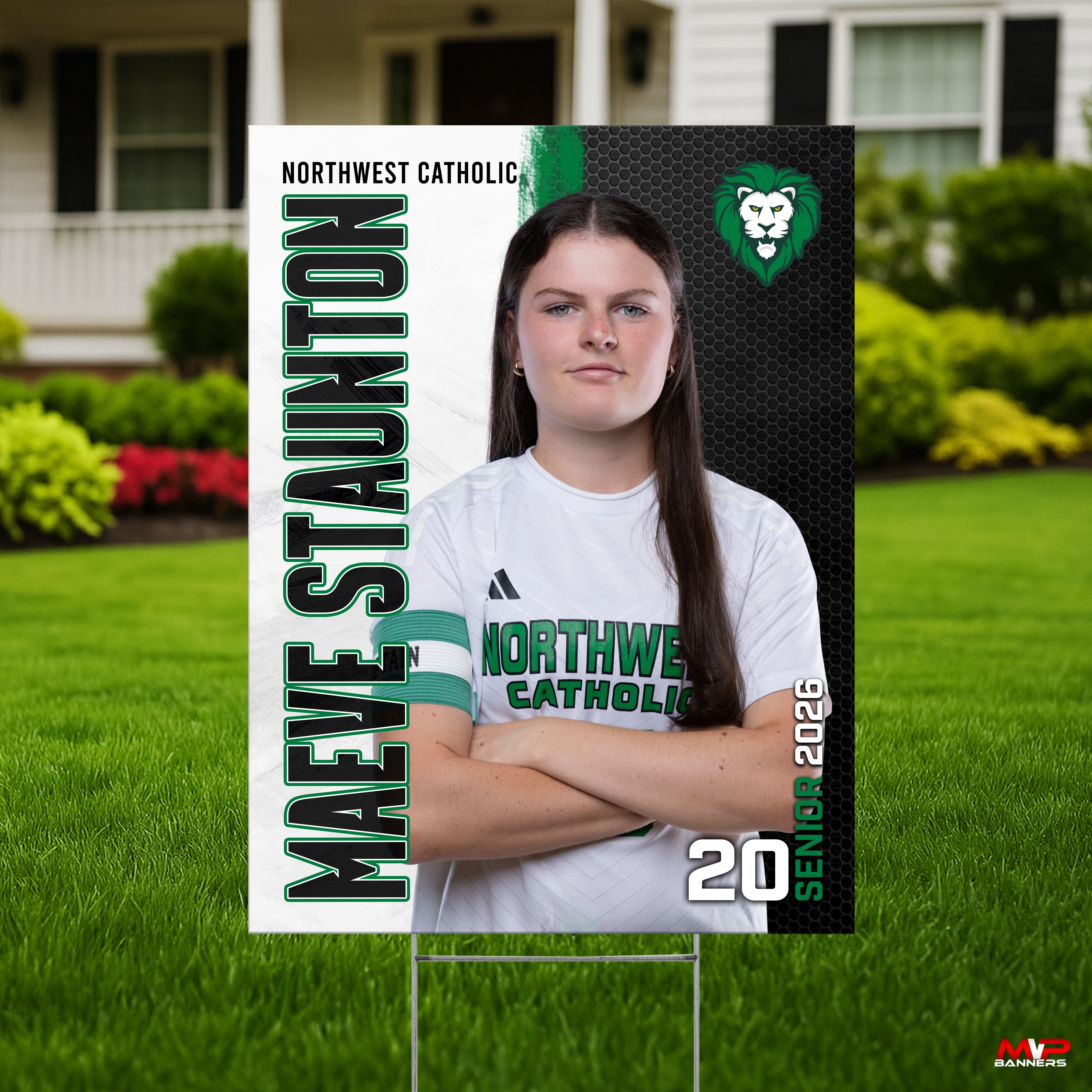 Custom Sports Banner | Senior Night | Soccer | Legacy Locked