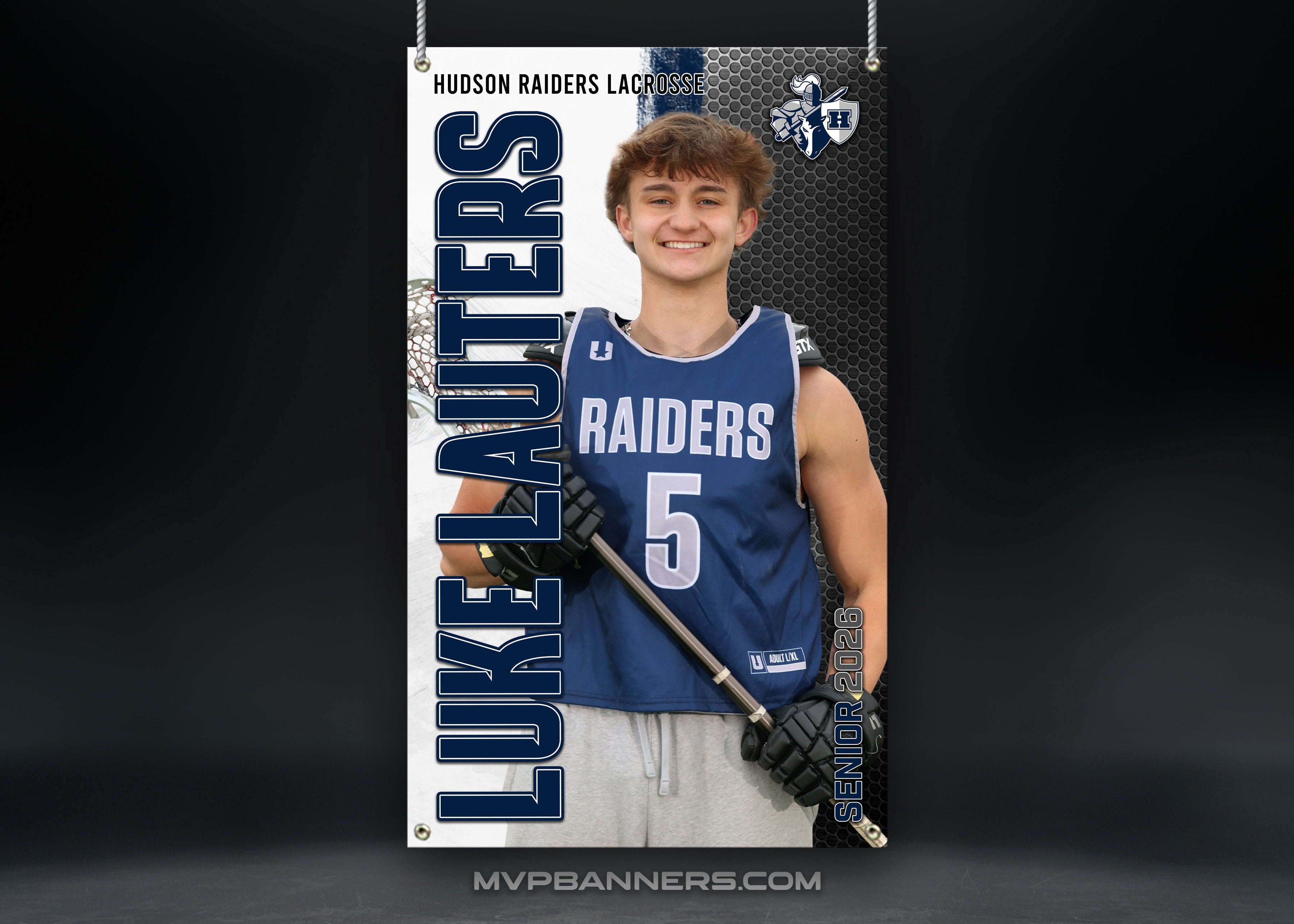 Custom Sports Banner | Senior Night | Lacrosse | Legacy Locked