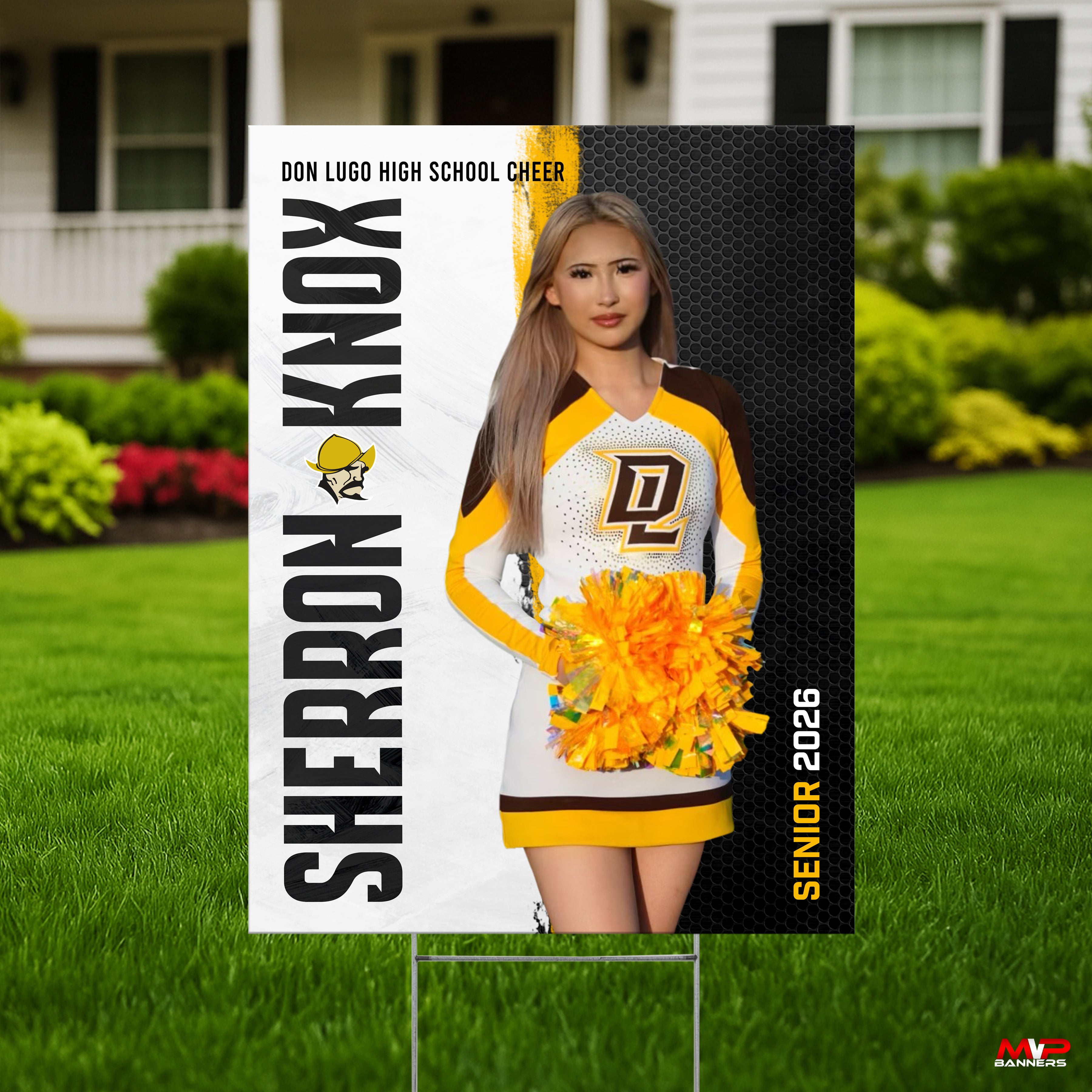 Printed Sports Yard Sign | Senior Night Poster | Cheer  | Dance | Legacy Locked