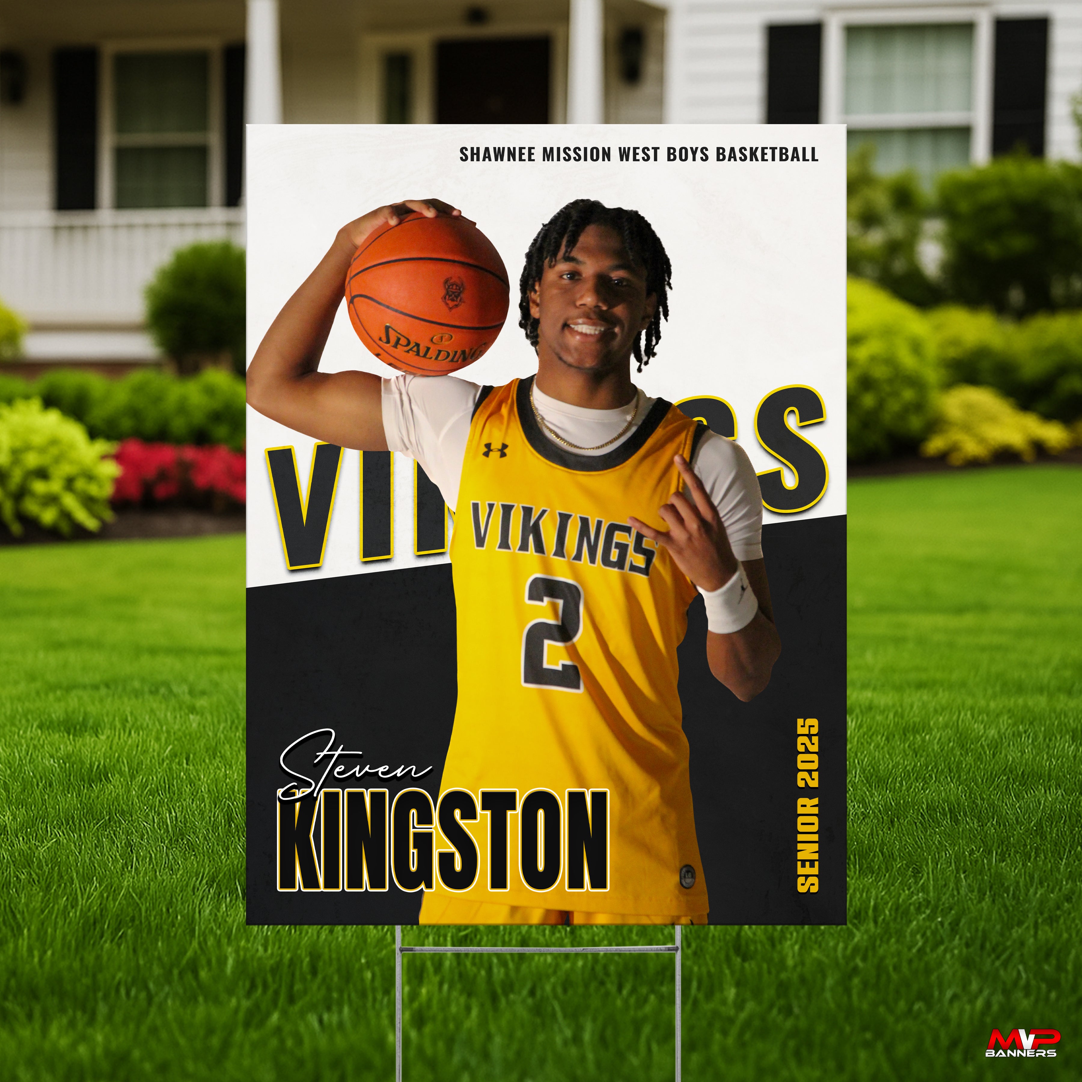 Custom Sports Banner | Senior Night | Basketball | Limitless