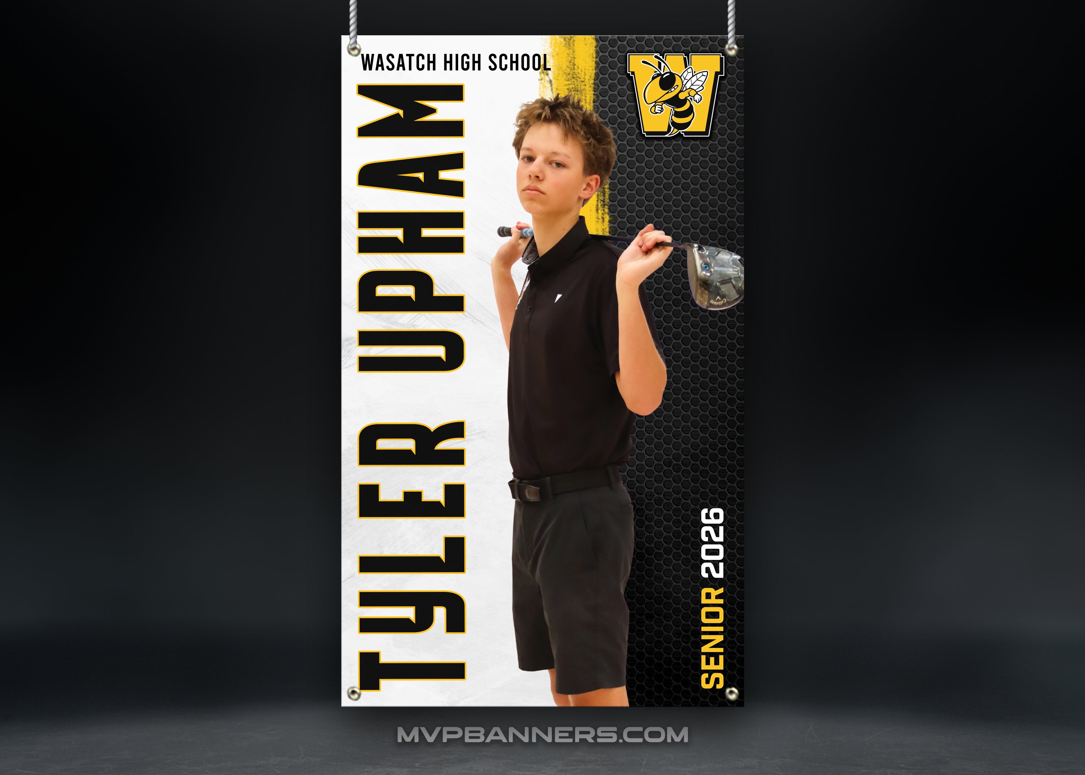 Custom Sports Banner | Senior Night | Golf | Legacy Locked