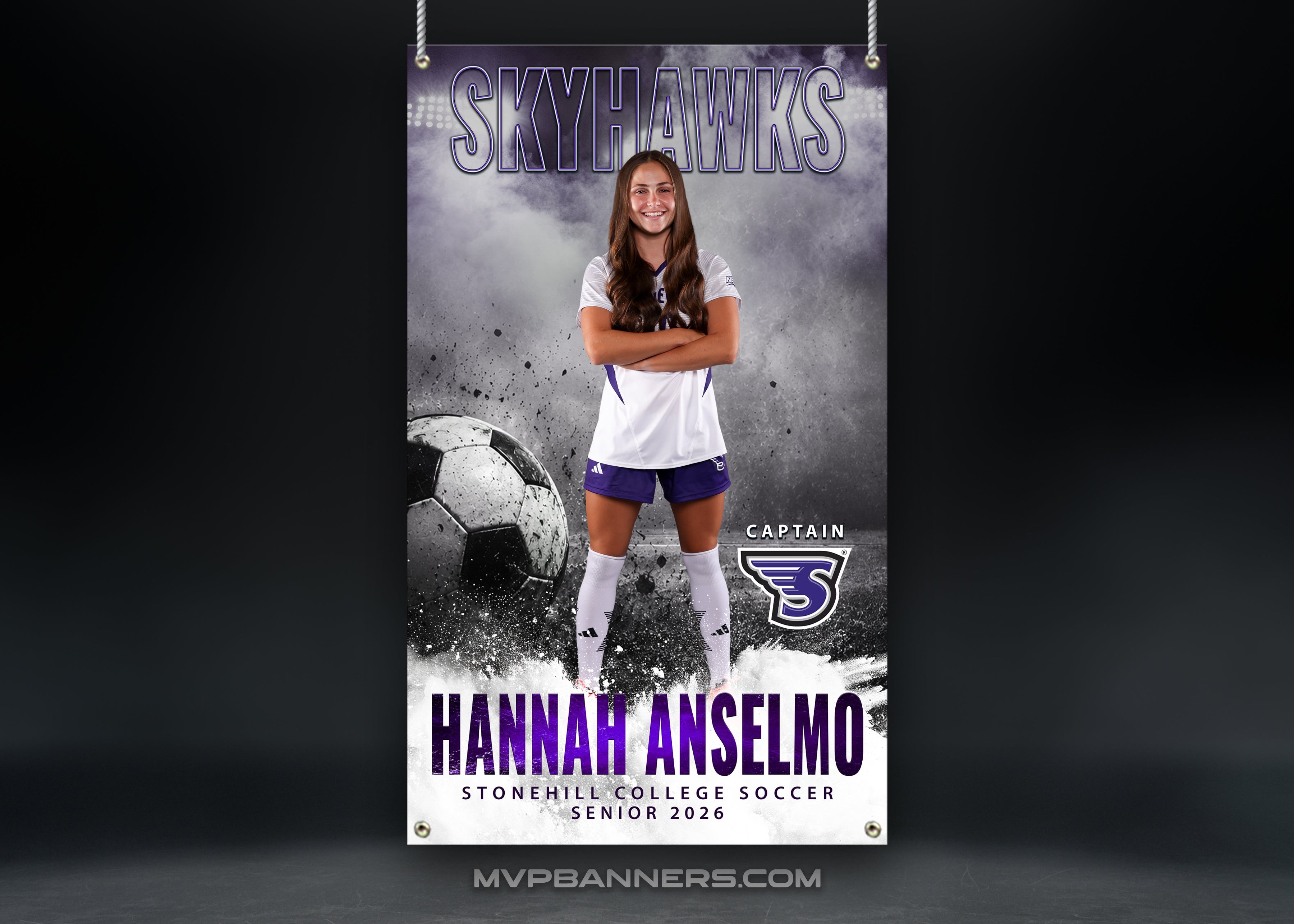Custom Sports Banner | Senior Night | Soccer | Kickoff