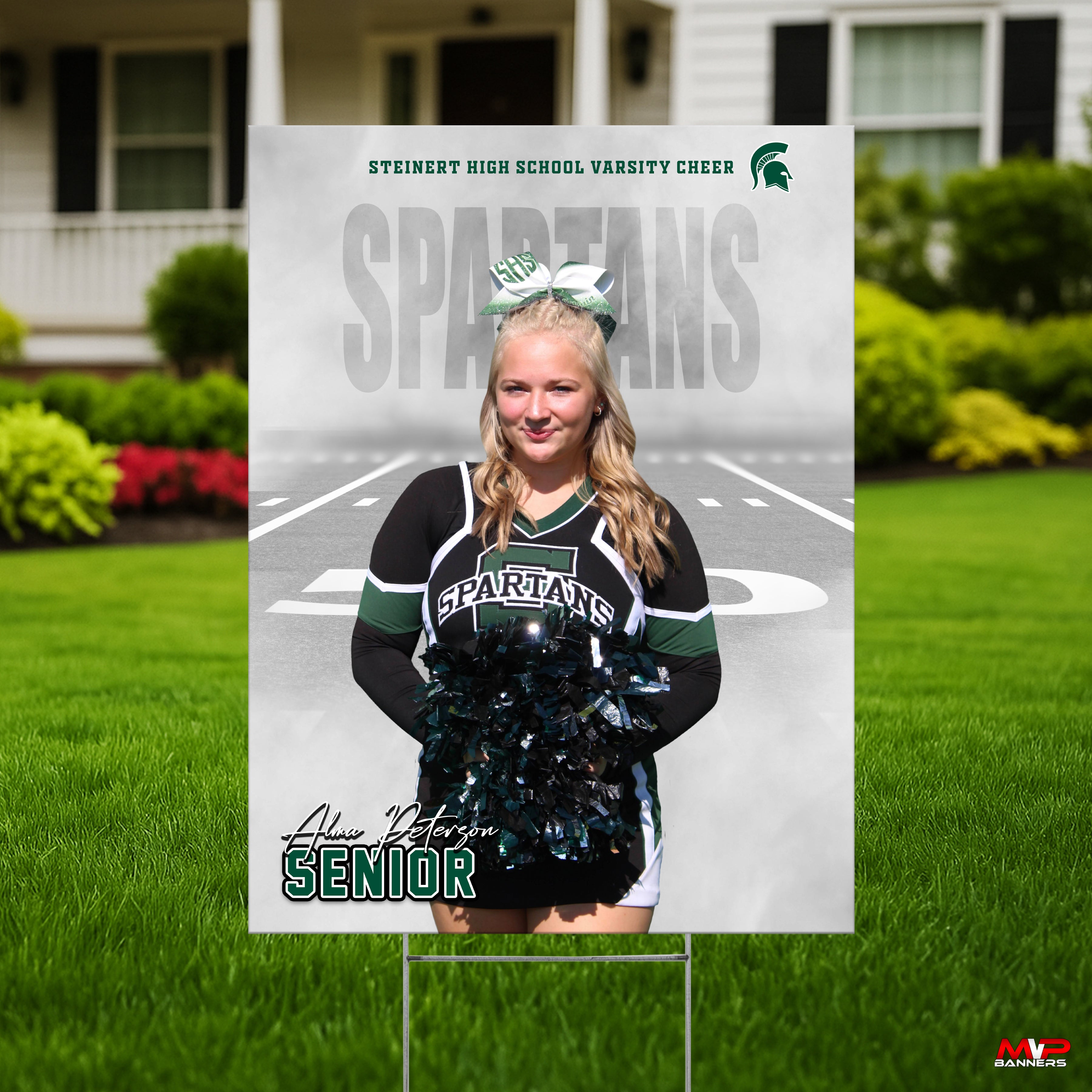 Printed Sports Yard Sign | Senior Night Poster | Cheer  | Dance | No Limits