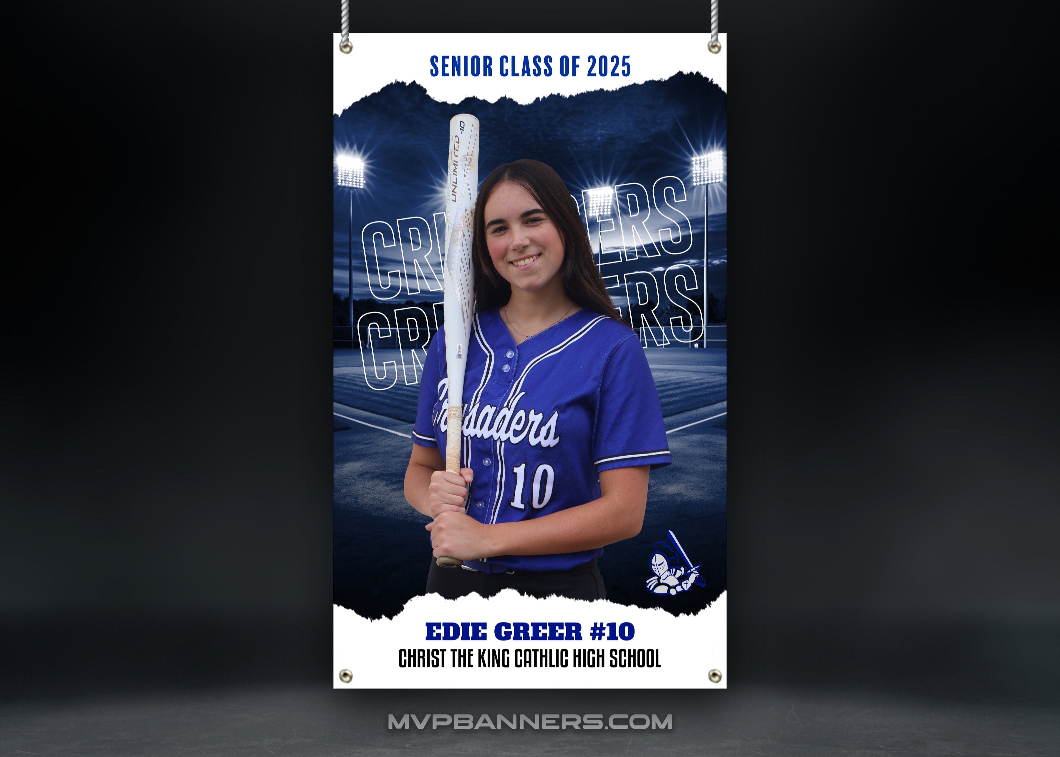 Custom Sports Banner | Senior Night | Softball | No Limits