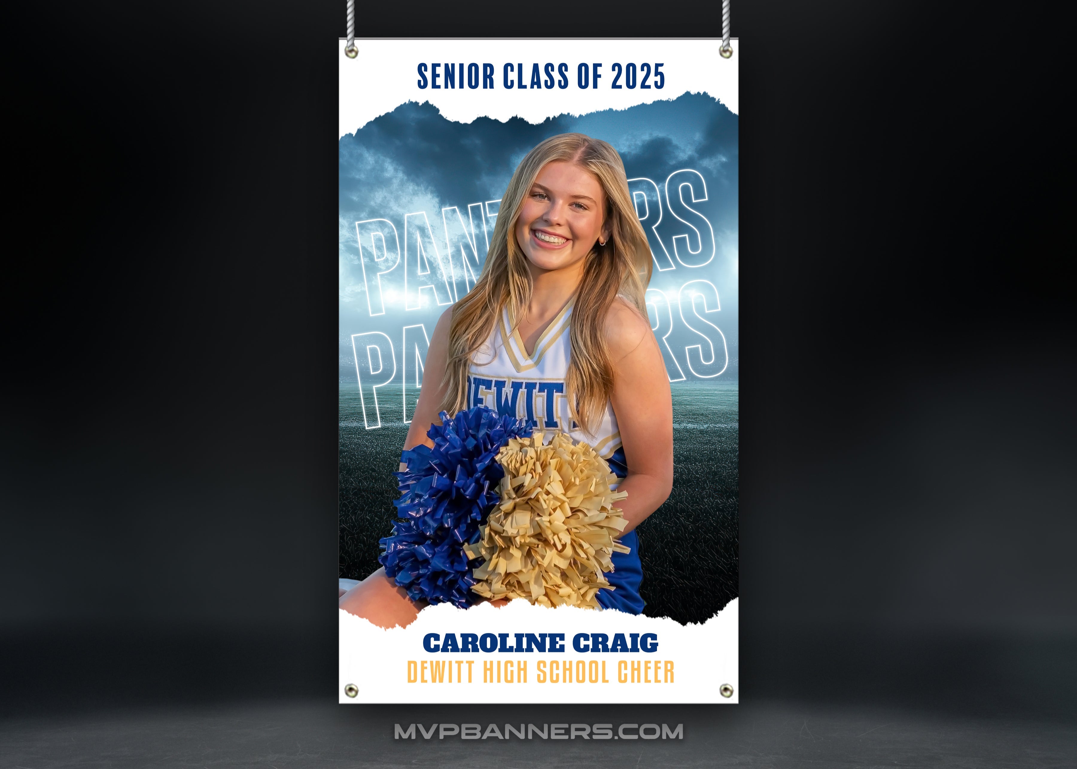 Custom Sports Banner | Senior Night | Cheer | Dance | No Limits