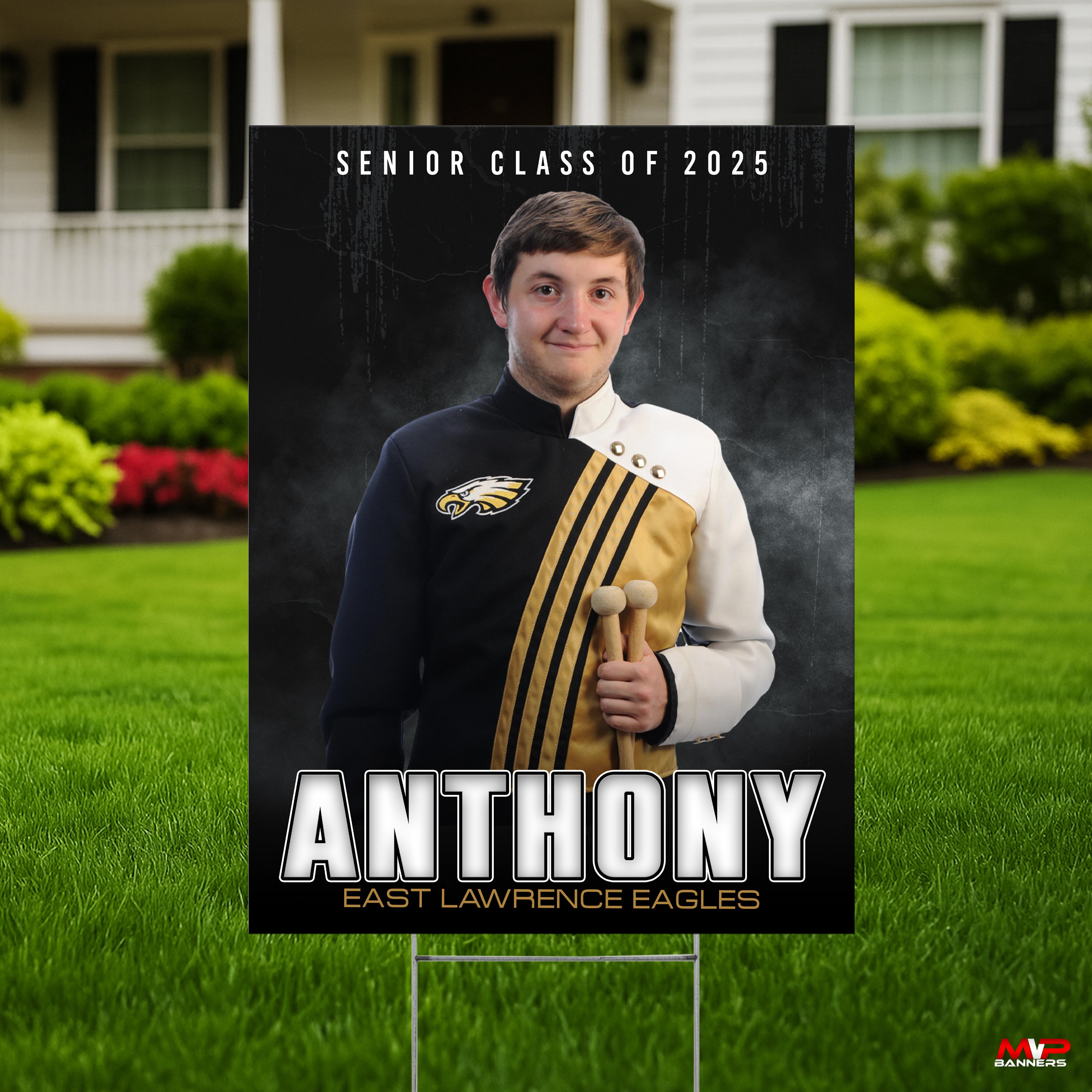 Printed Sports Yard Sign | Senior Night Poster | Band | Color Guard | Drill Team | Odyssey