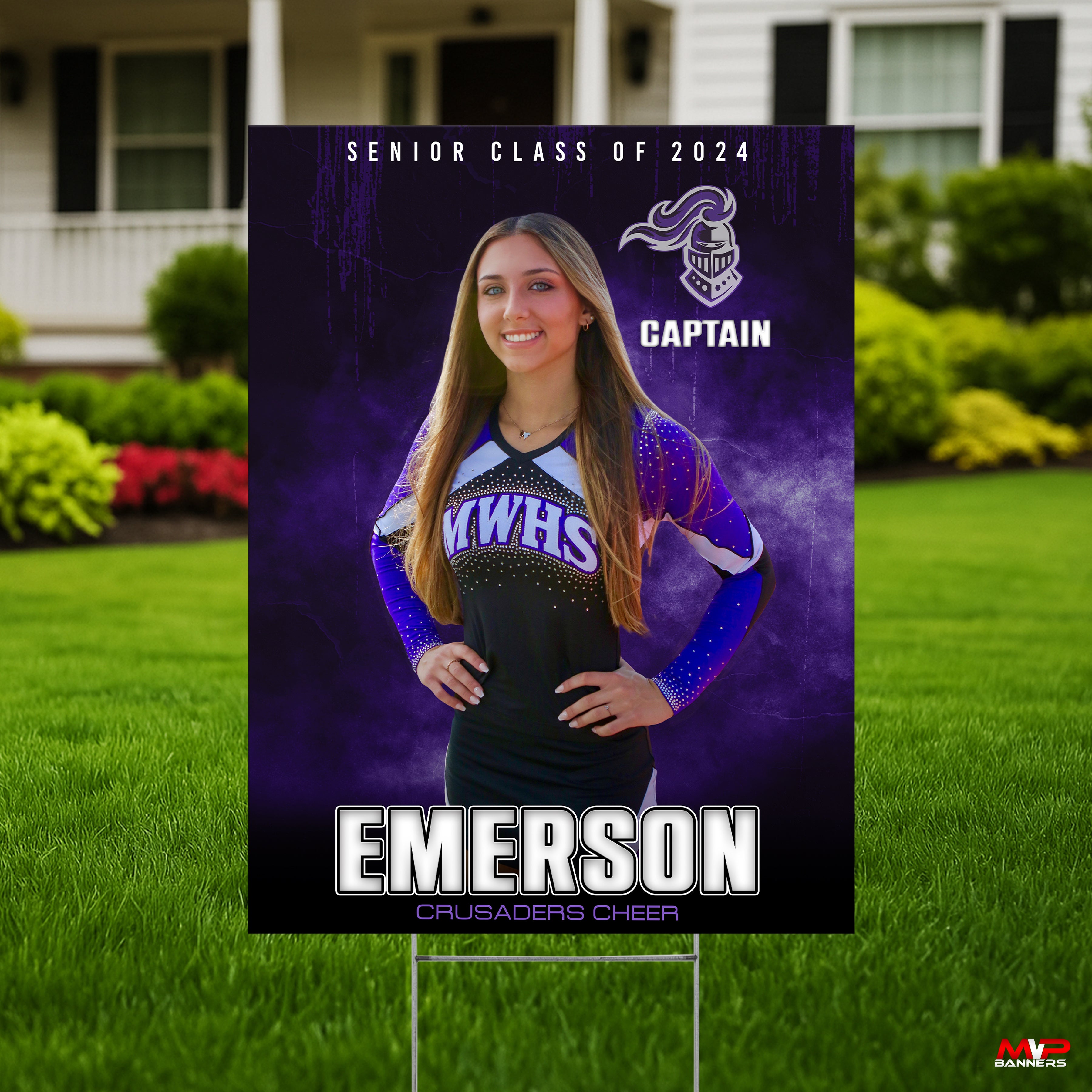 Printed Sports Yard Sign | Senior Night Poster | Cheer  | Dance | Odyssey