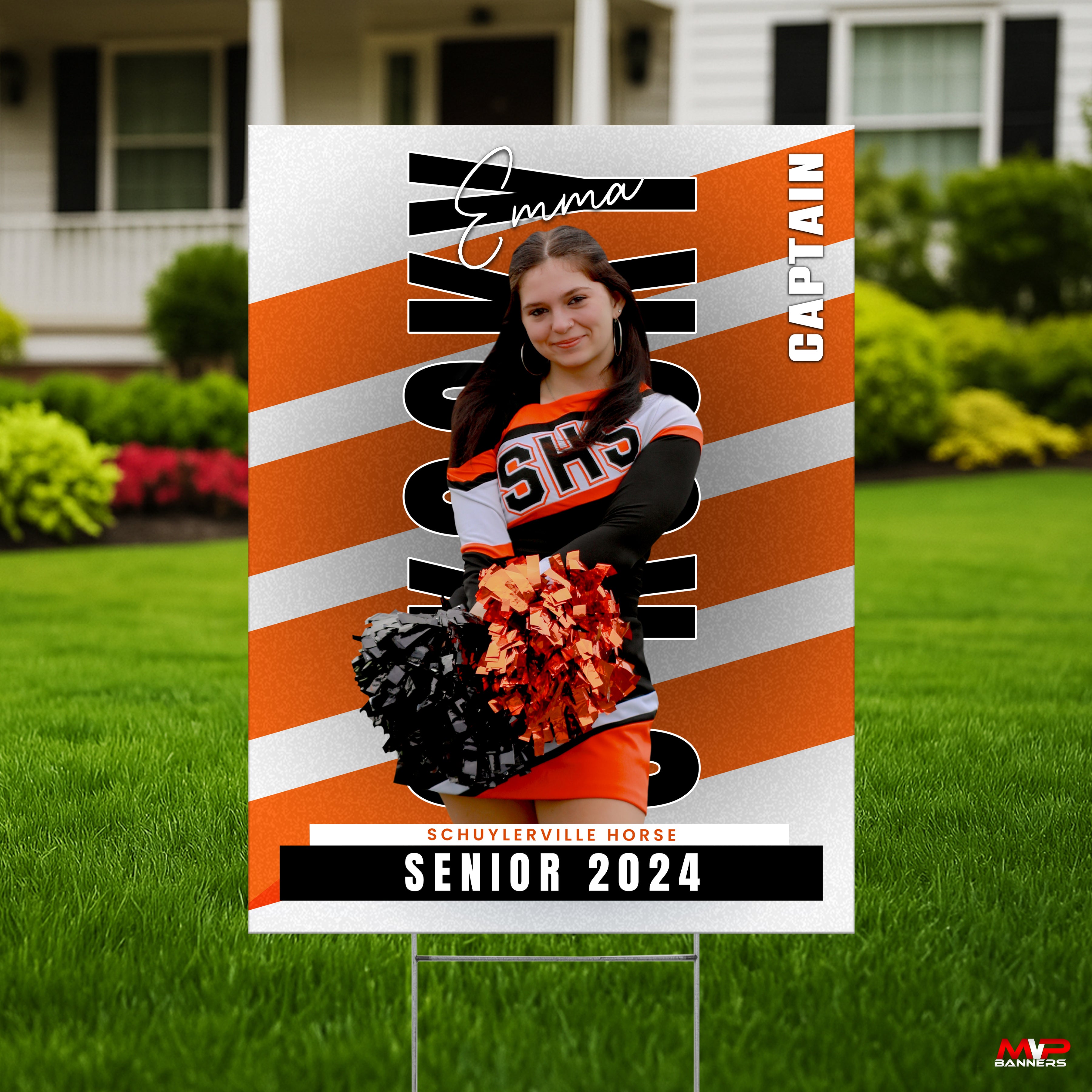 Custom Sports Banner | Senior Night | Cheer | Dance | Peak Motion