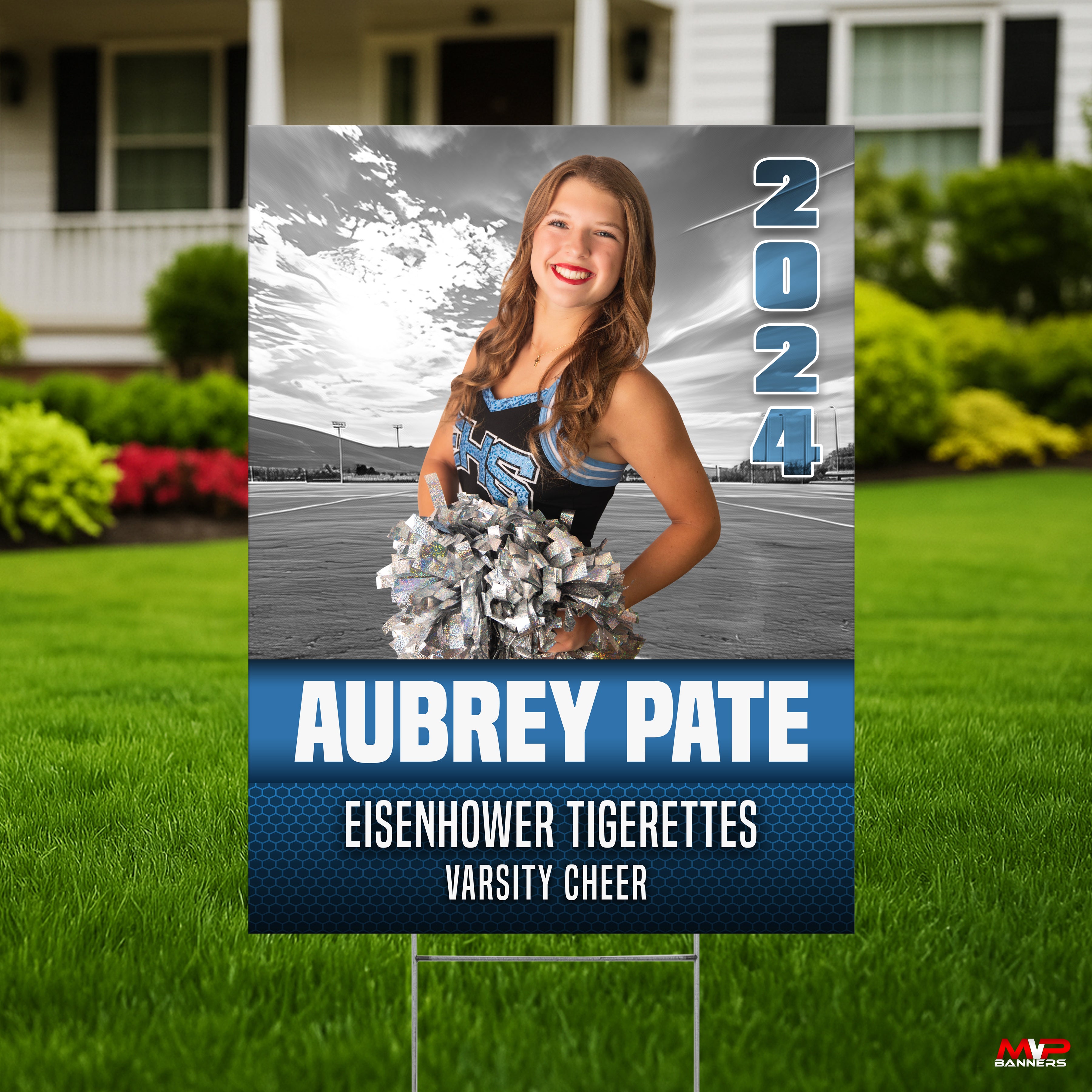 Printed Sports Yard Sign | Senior Night Poster | Cheer  | Dance | Premier Pro