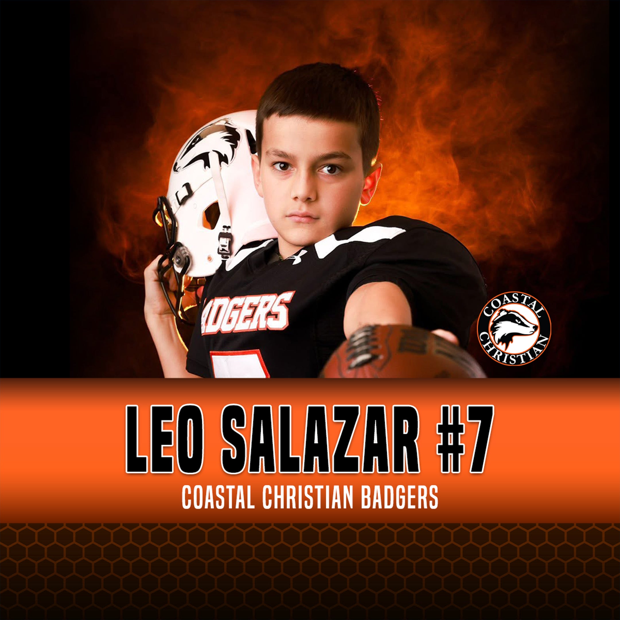 Custom Coastal Christian Spirit Button | Senior Night - Premier Pro