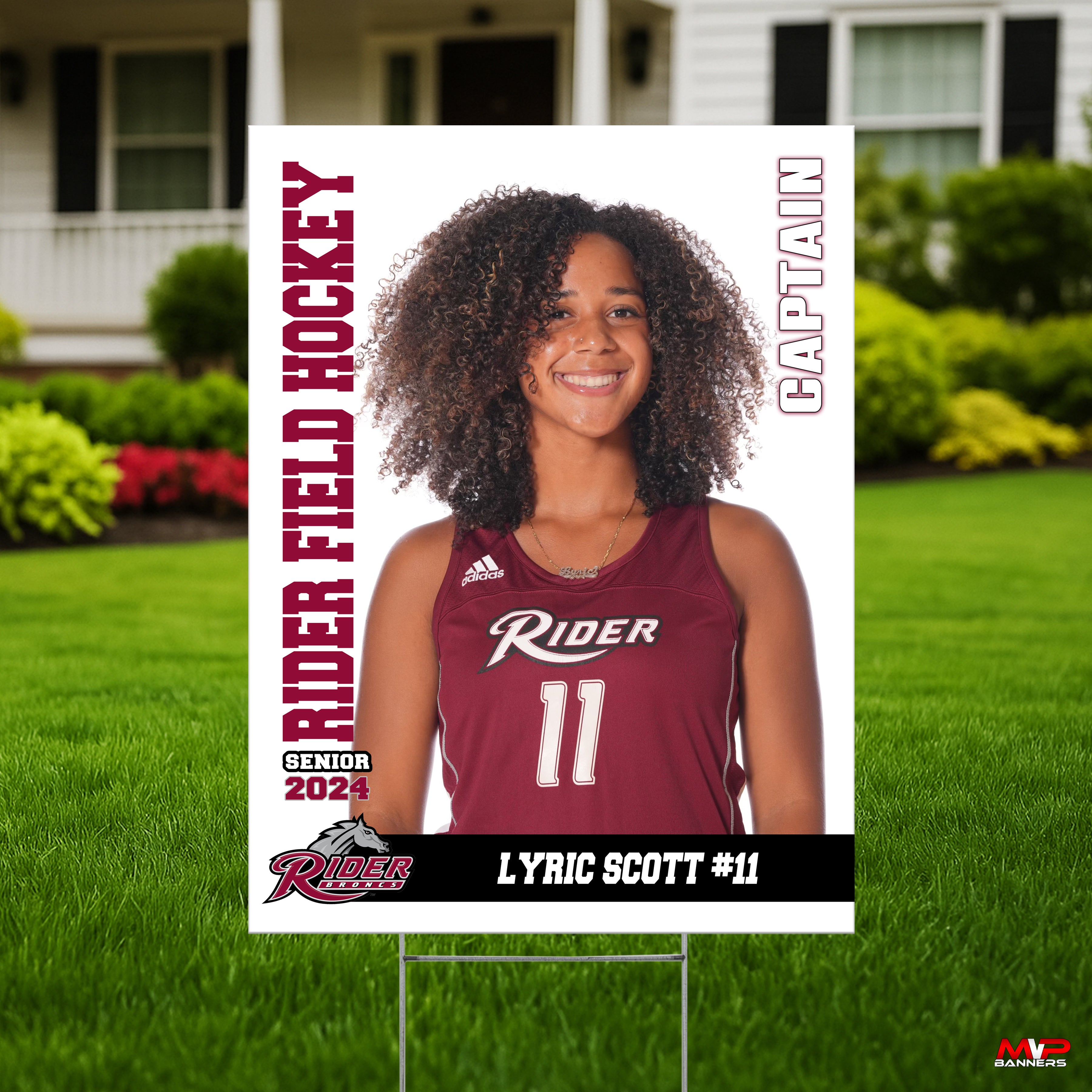 Custom Sports Banner | Senior Night | Field Hockey - Road to Victory