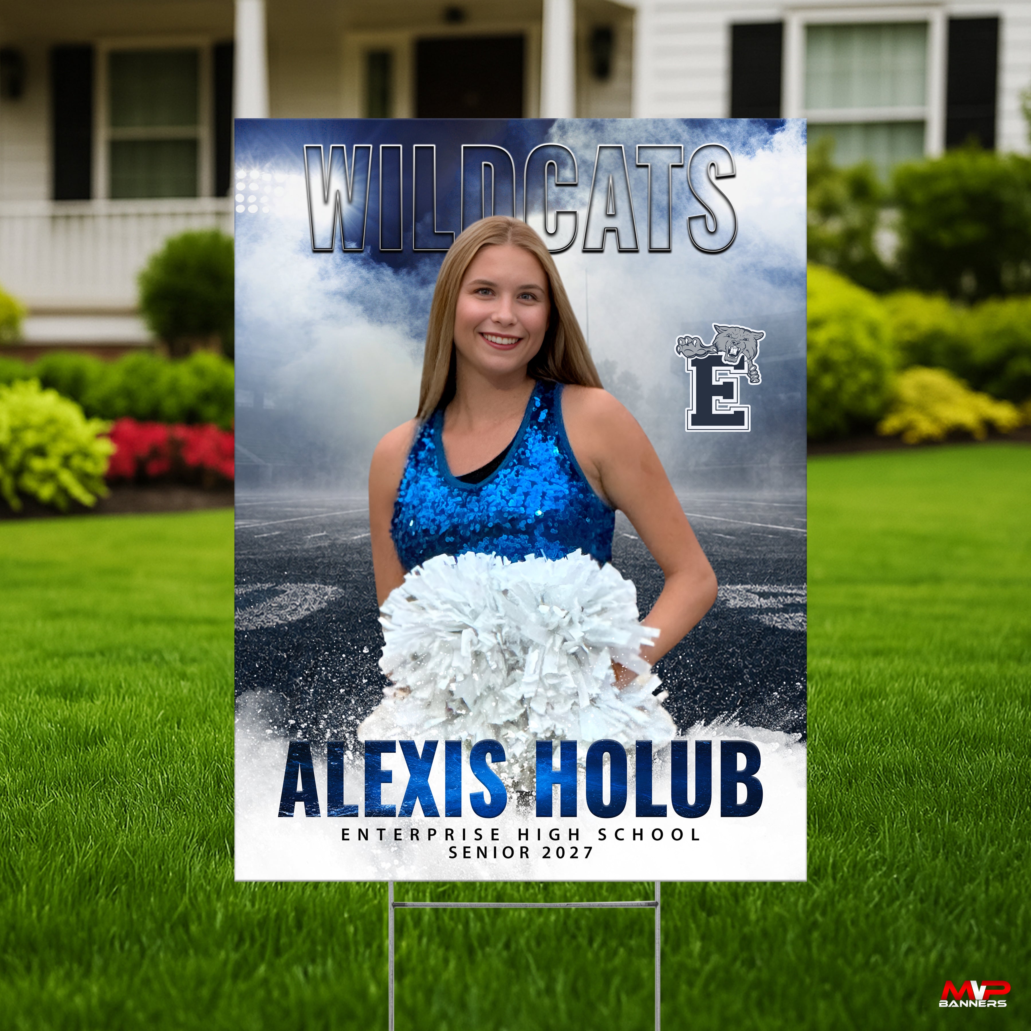 Custom Cheer or Dance Senior Night Banner | Showtime