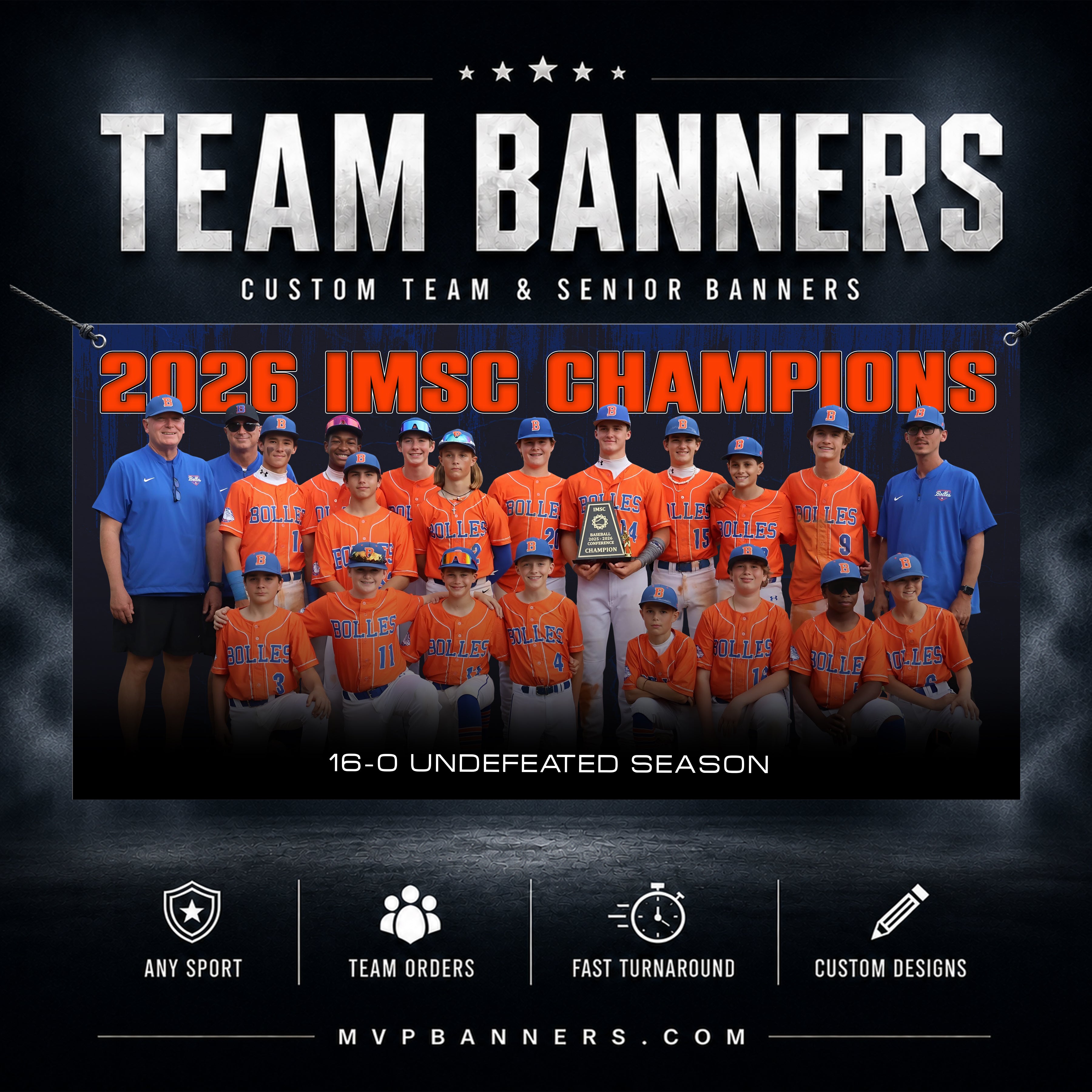 Custom Team Banners | Personalized Sports Team Banners | Odyssey