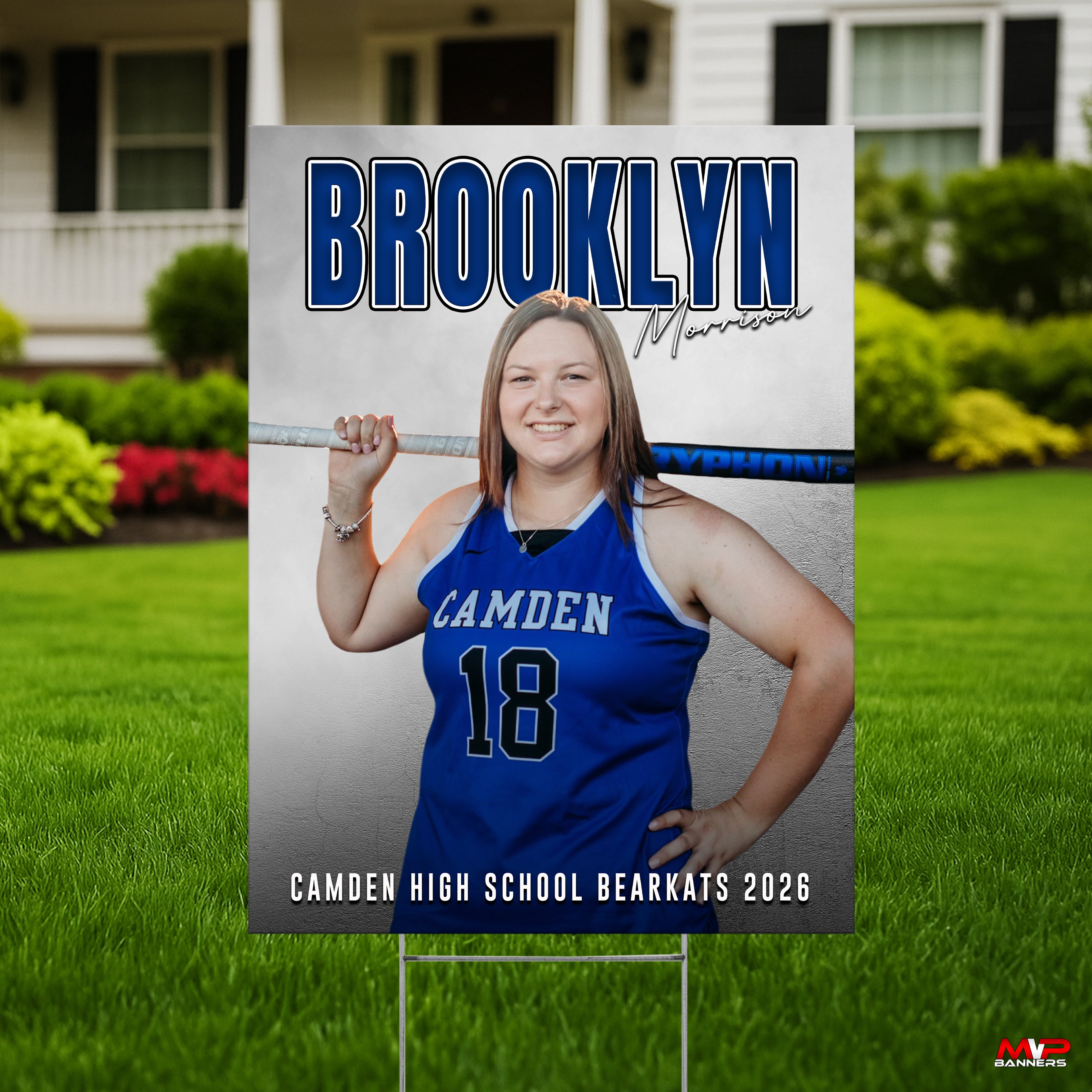 Custom Sports Banner | Senior Night | Field Hockey - Stoney Mist